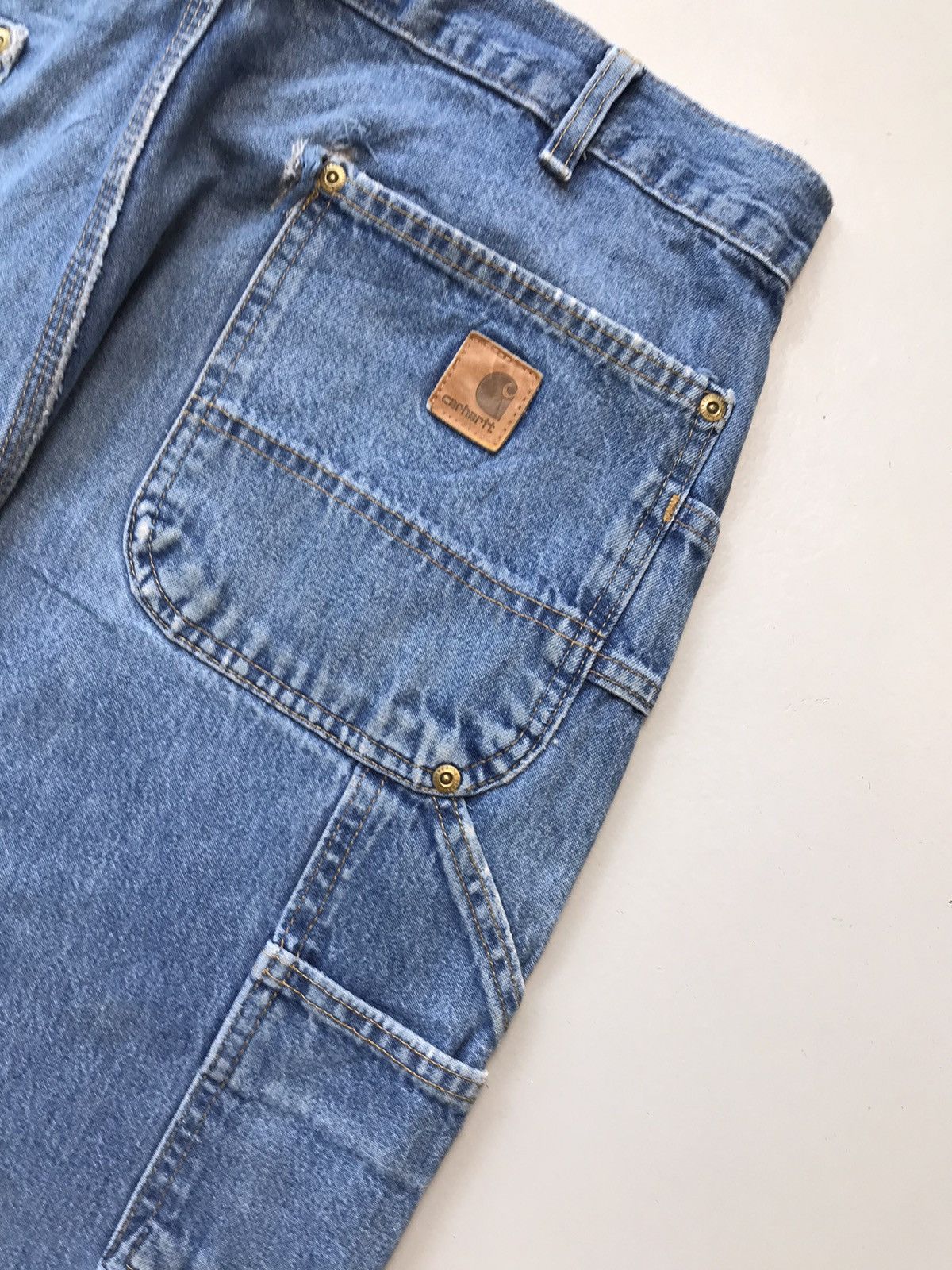 Carhartt Vintage Carhartt double knee denim Size US 36 / EU 52 - 9 Thumbnail