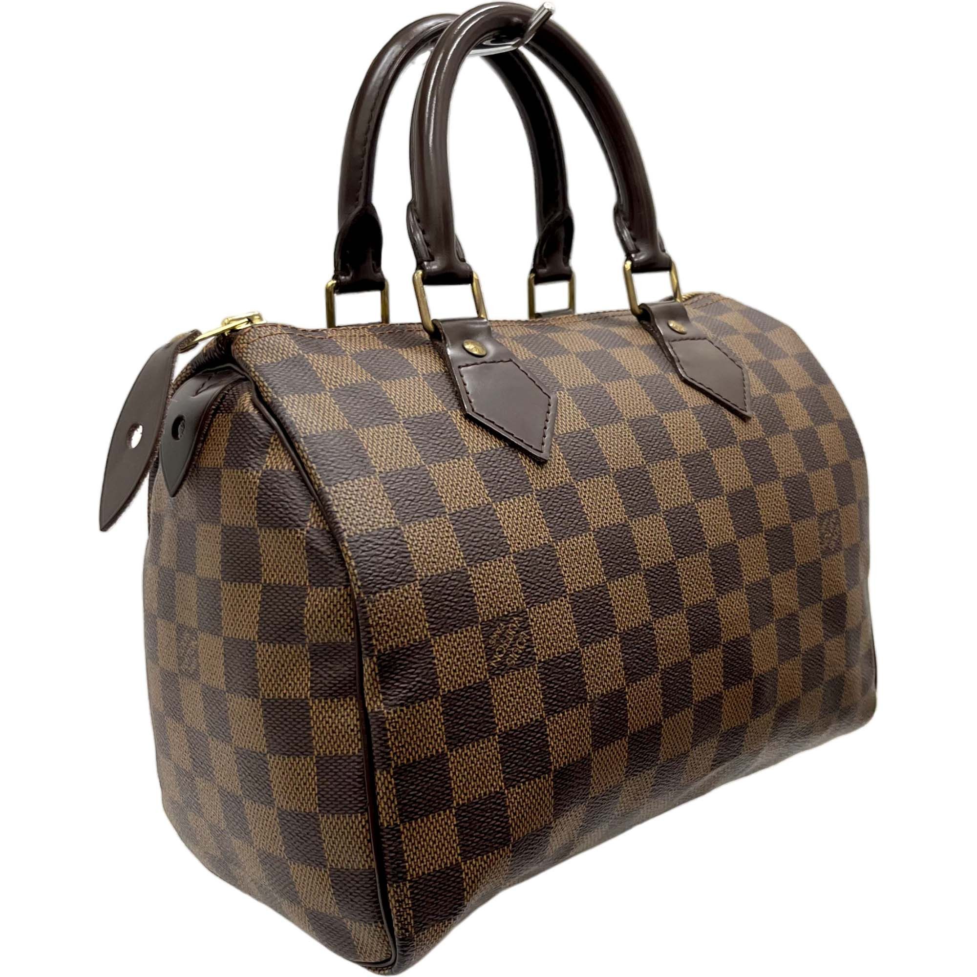 Louis Vuitton Speedy 25 Handbag Damier Ebene
