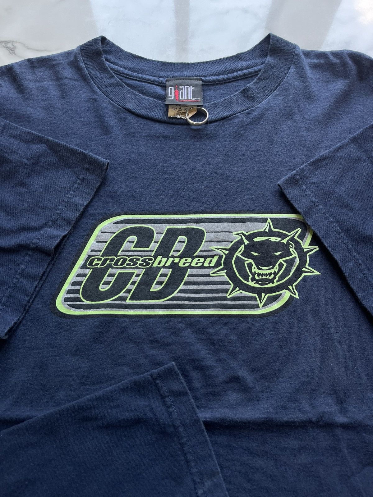 Band Tees × Vintage Vintage CB Crossbreed Metal Band 1996’s Tshirt Size US XXL / EU 58 / 5 - 7 Thumbnail
