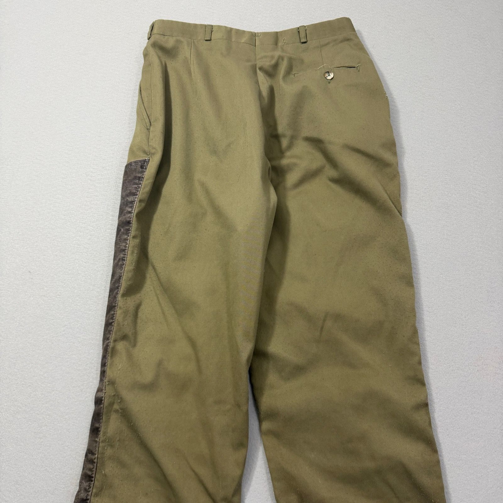 Vintage Vintage Staffords Hunting Pants 30x36 Green Two Tone Canvas Size US 30 / EU 46 - 7 Thumbnail