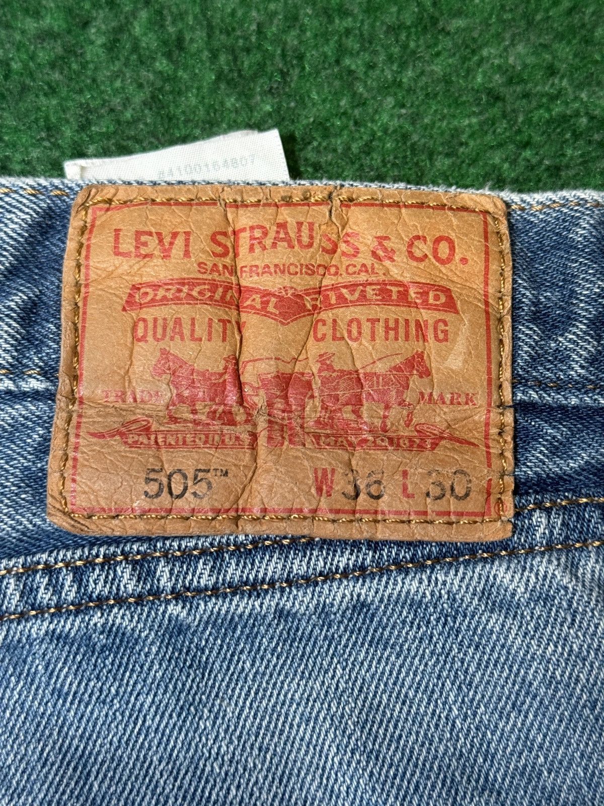 Levi's Y2k Levi’s 505 Perfect Wash Regular Fit Denim Jeans Size US 36 / EU 52 - 3 Thumbnail