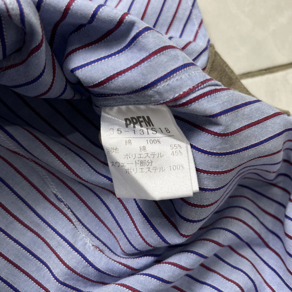 PPFM PPFM Reconstruct product striped button ups shirt Size US L / EU 52-54 / 3 - 8 Thumbnail
