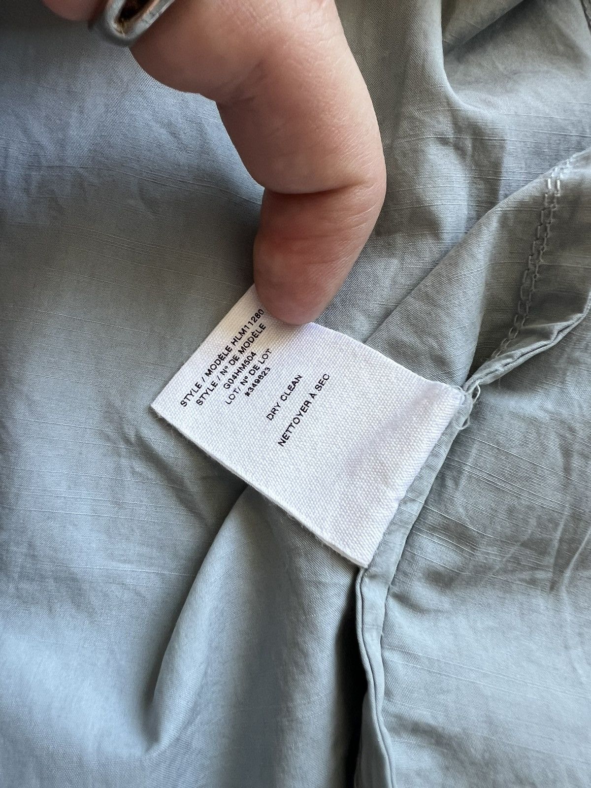 Helmut Lang New Helmut Lang Shirt Button Size US M / EU 48-50 / 2 - 11 Thumbnail