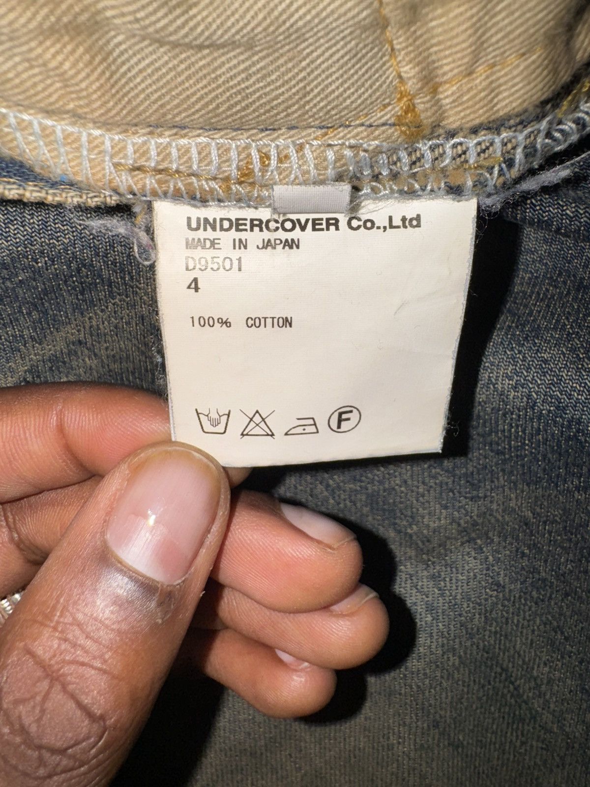 Undercover Undercover 68 Yellow Yarn Size US 34 / EU 50 - 6 Thumbnail