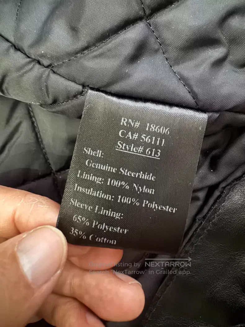 Schott 613 Classic Biker Jacket Size US XL / EU 56 / 4 - 7 Thumbnail