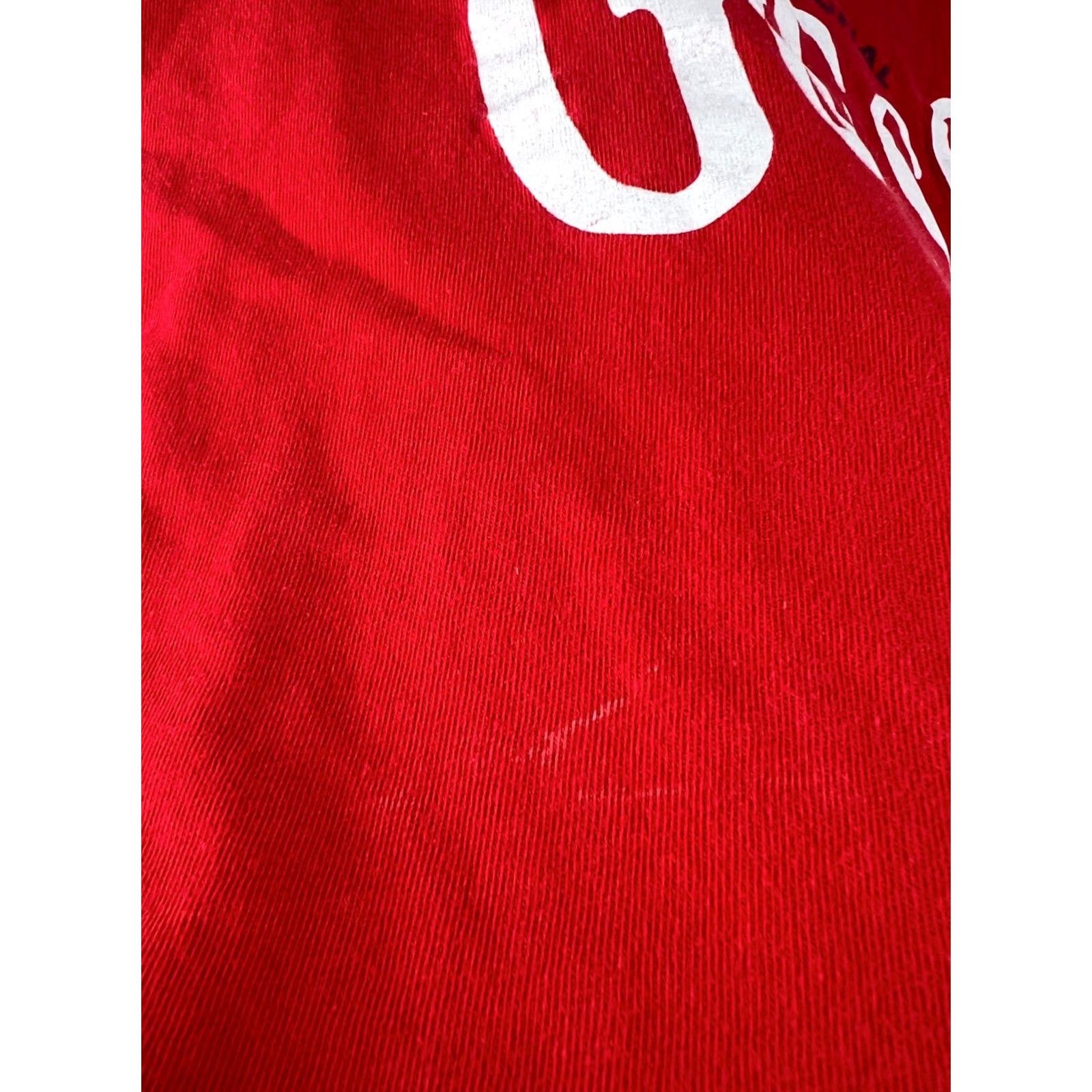 Guess VINTAGE GUESS T-Shirt Women’s M USA Made Red Short Sleeve Size M / US 6-8 / IT 42-44 - 3 Thumbnail