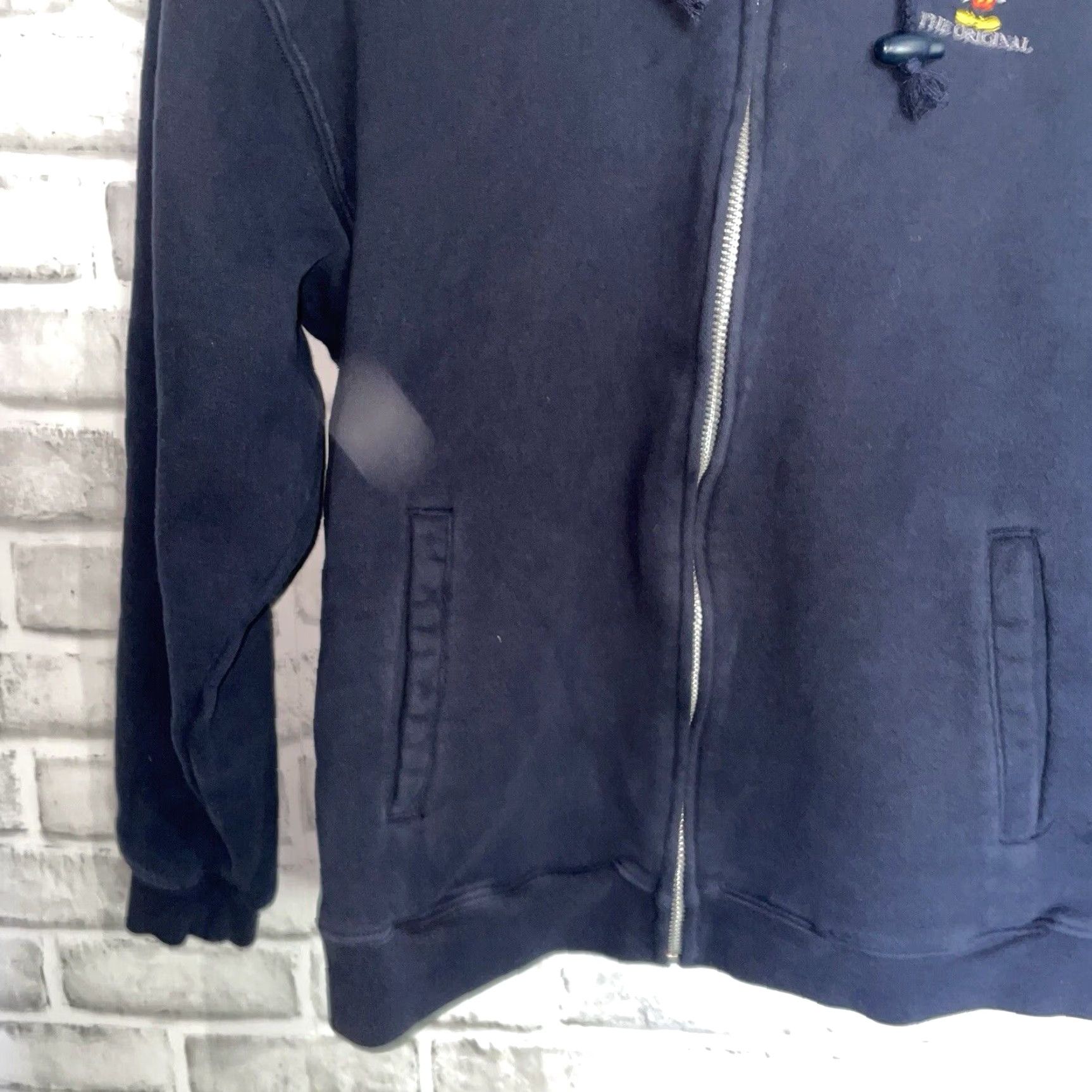 Disney VINTAGE Disney Jacket Unisex Size S Hooded Cotton Blue Disneyland Logo Overcoat Mens Womens (Adult) Size US S / EU 44-46 / 1 - 4 Thumbnail