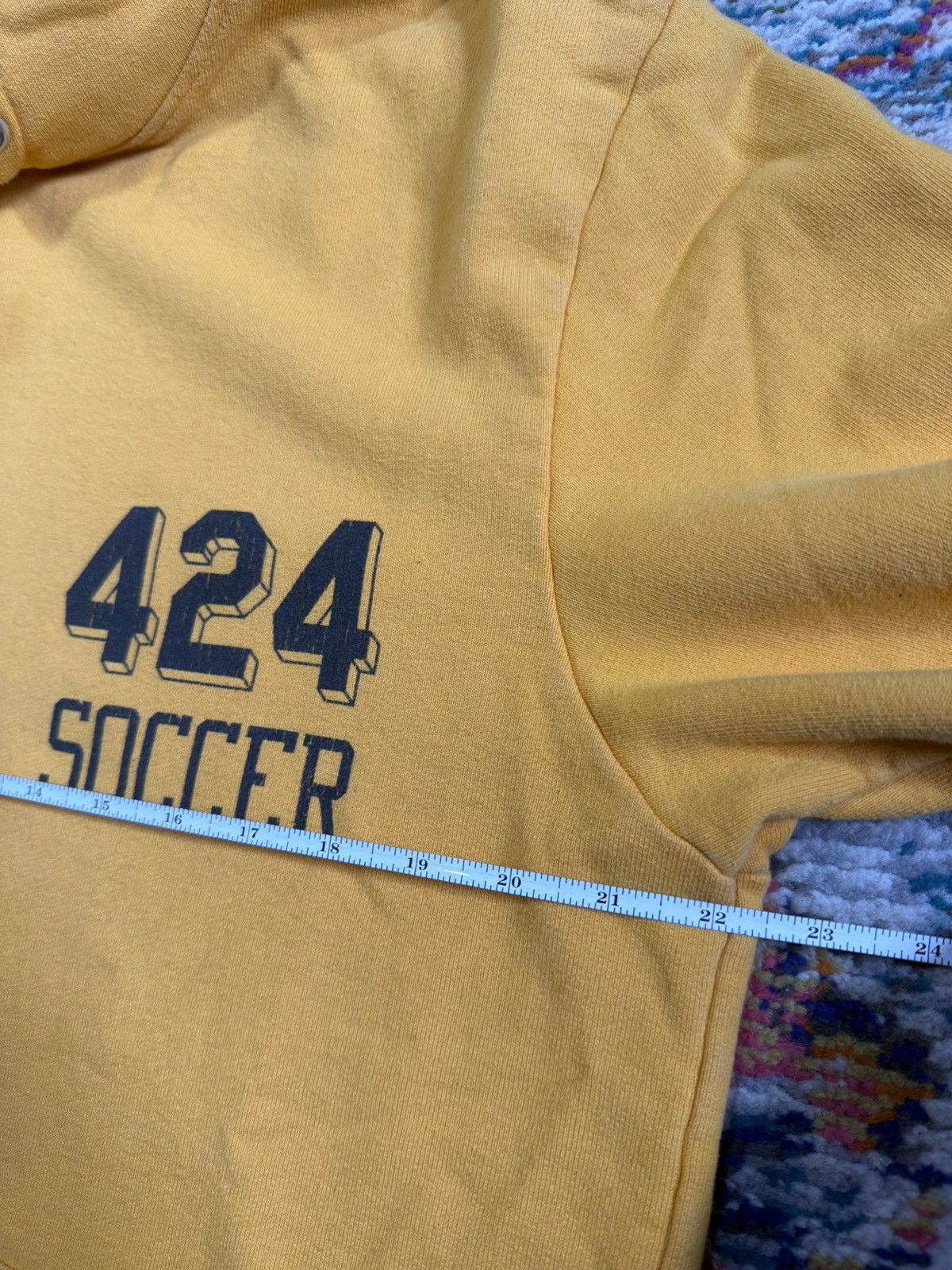 424 424 Soccer Hoodie Size US M / EU 48-50 / 2 - 6 Thumbnail