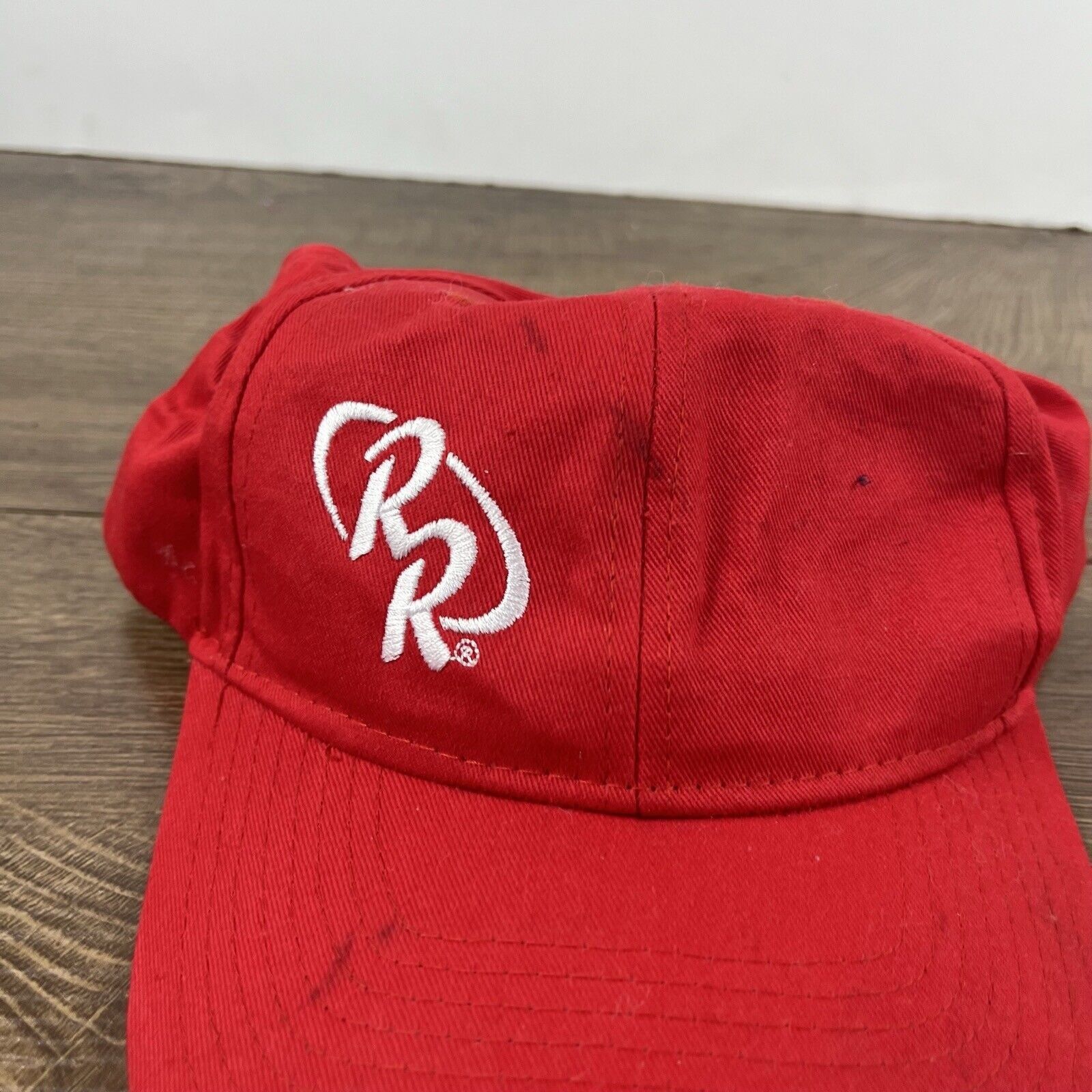 Other Rough Riders Baseball Hat Red Cap Adjustable Hat Red Adult F Size ONE SIZE - 6 Thumbnail
