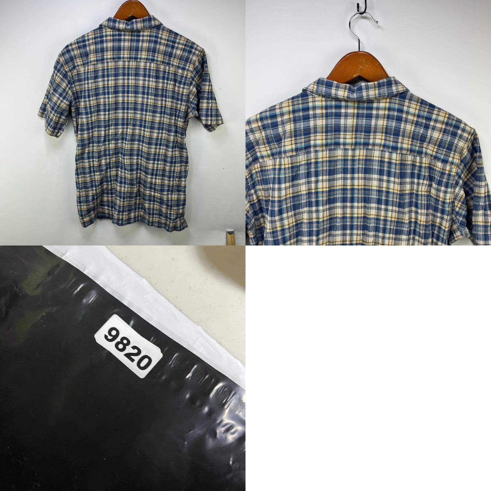 Patagonia VINTAGE Patagonia Plaid Button Up Organic Cotton Shirt Large Size US L / EU 52-54 / 3 - 8 Thumbnail