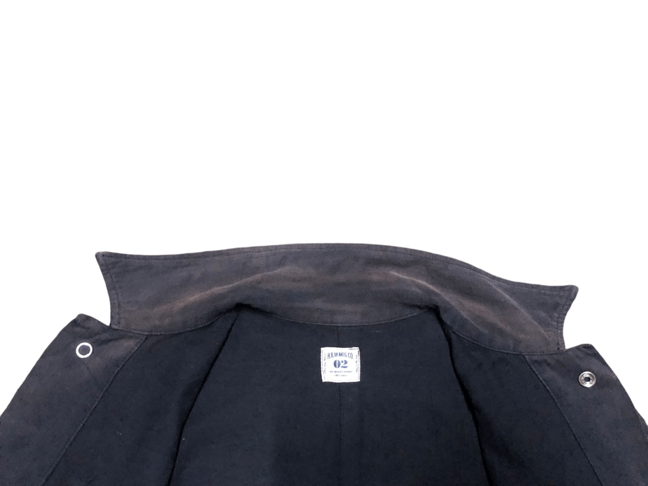 Blue Blue Japan Vintage H.R.M.MFG.CO Workwear / Chore Jacket Sunfaded Faded Size US M / EU 48-50 / 2 - 11 Thumbnail