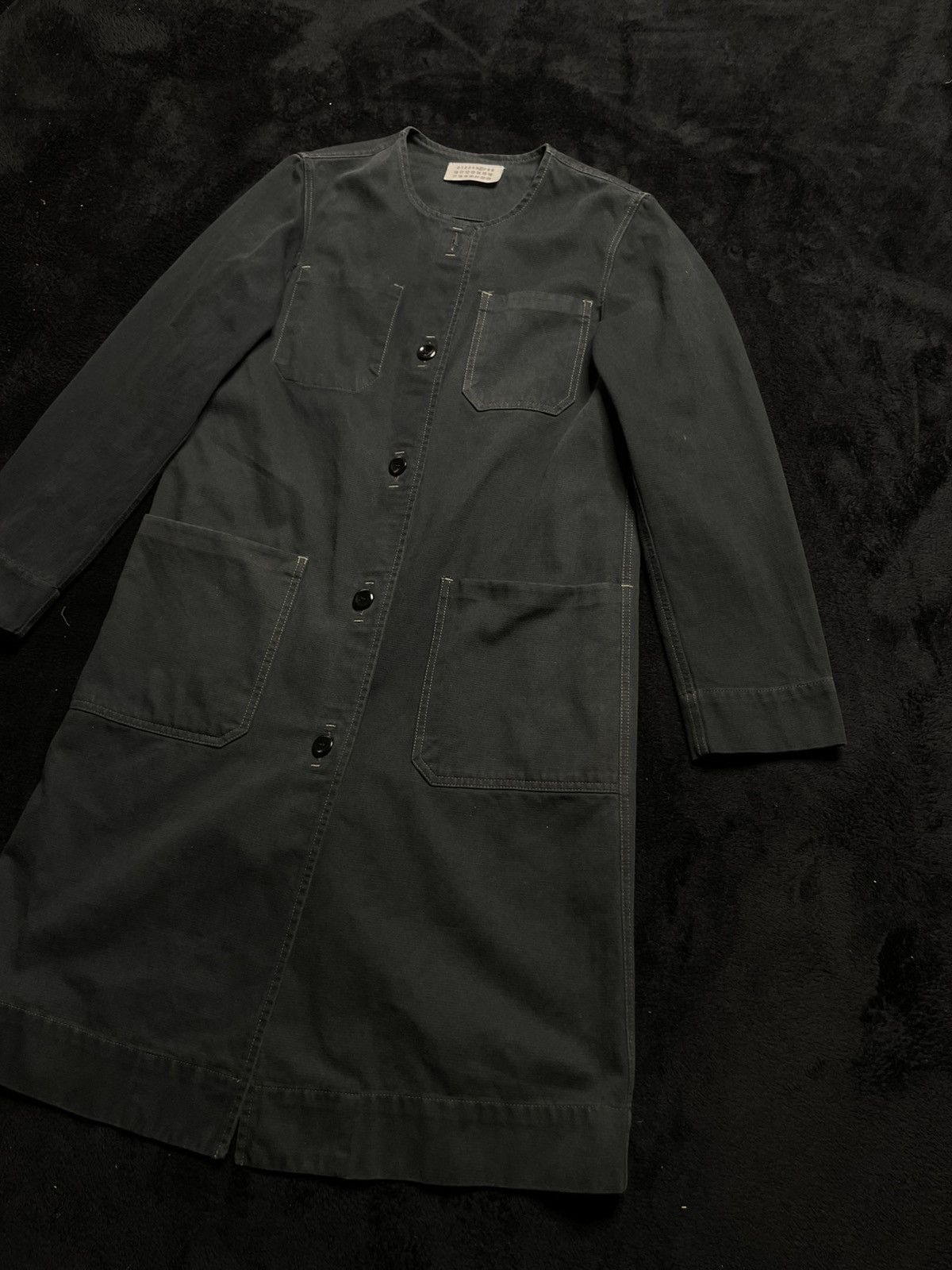 Maison Margiela Vintage 90s Maison Margiela Denim Canvas Coat Size S Size S / US 4 / IT 40 - 2 Thumbnail