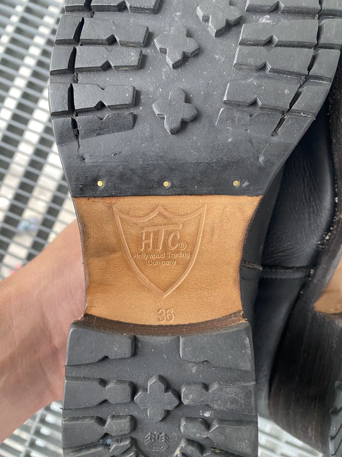 Hollywood Trading Company Hollywood Trading Company HTC Leather Boots Size US 6 / IT 36 - 12 Thumbnail