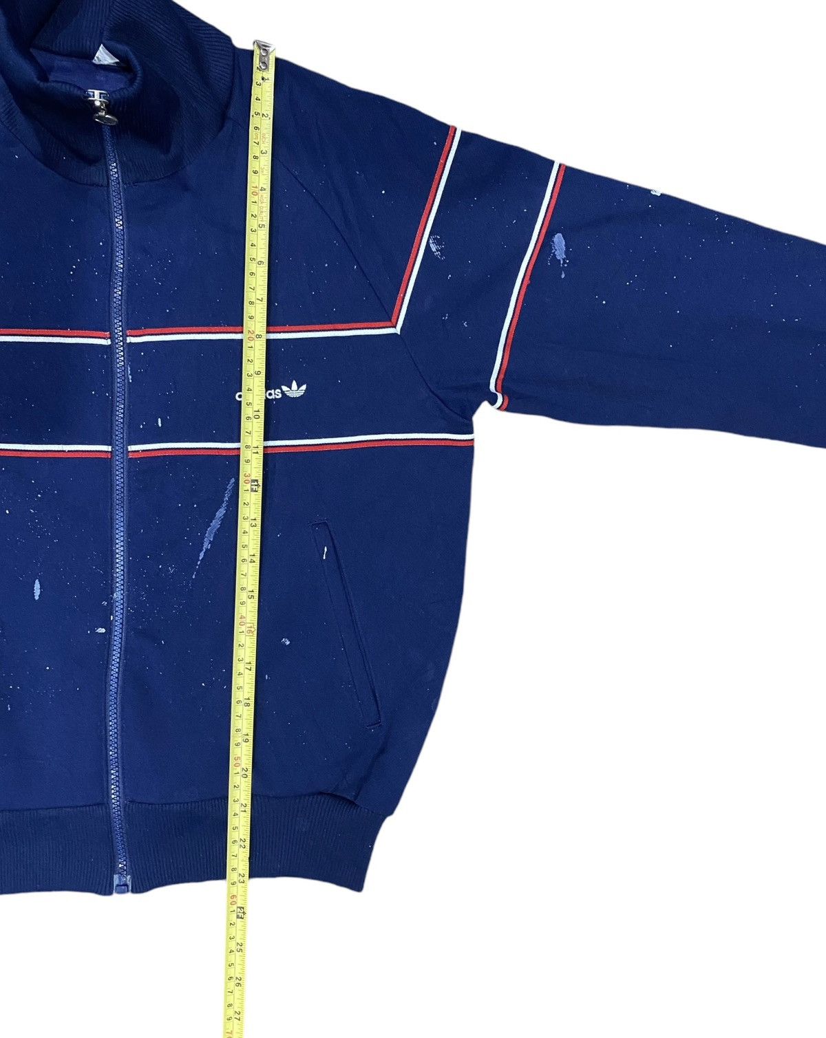 Adidas Vintage ADIDAS DESCENTE Tracktop Paint Splatter Art Size US M / EU 48-50 / 2 - 21 Thumbnail