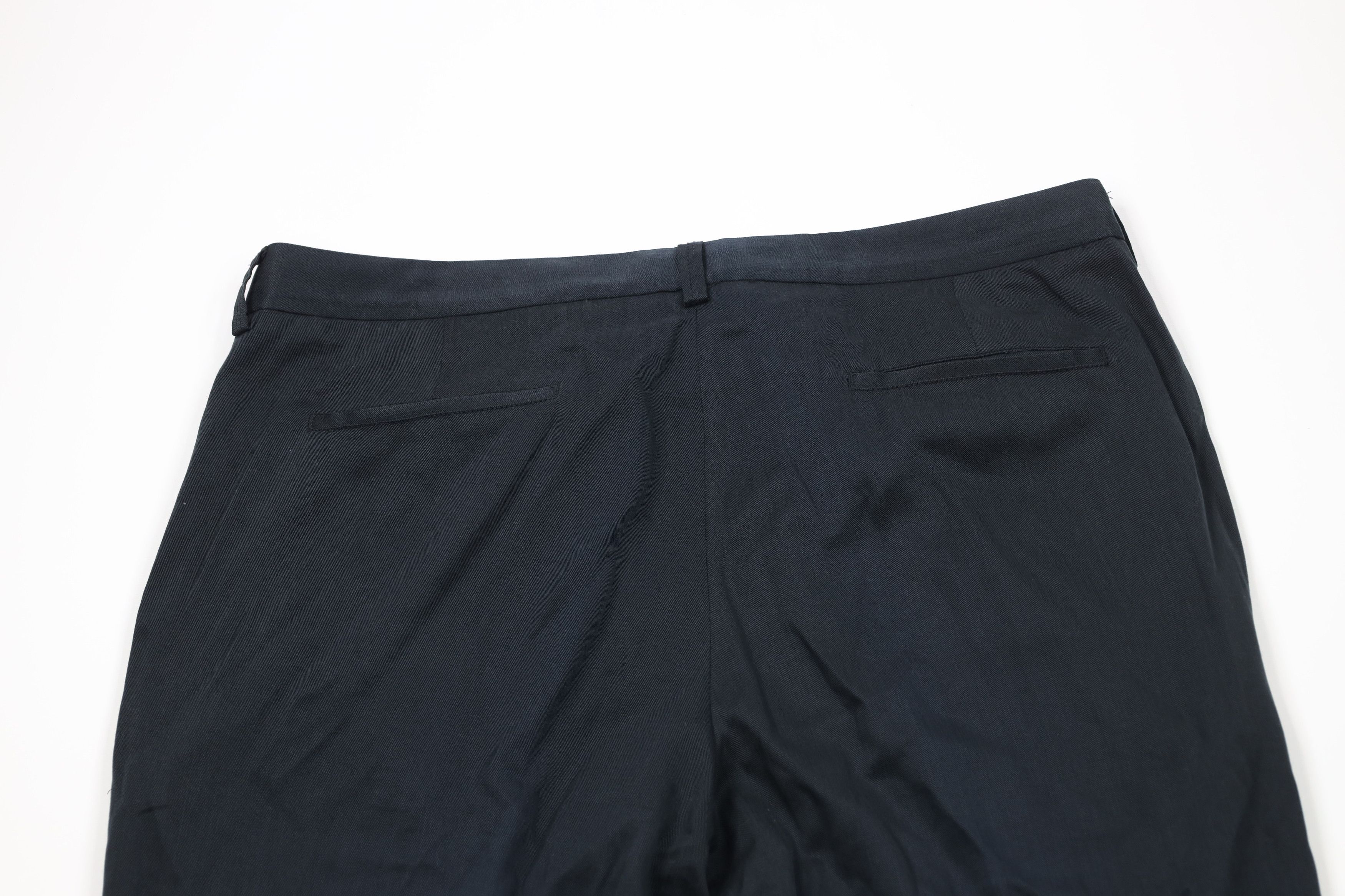 Tommy Bahama × Vintage Vintage Tommy Bahama Wool Blend Wide Leg Chino Pants Black Size US 38 / EU 54 - 8 Thumbnail