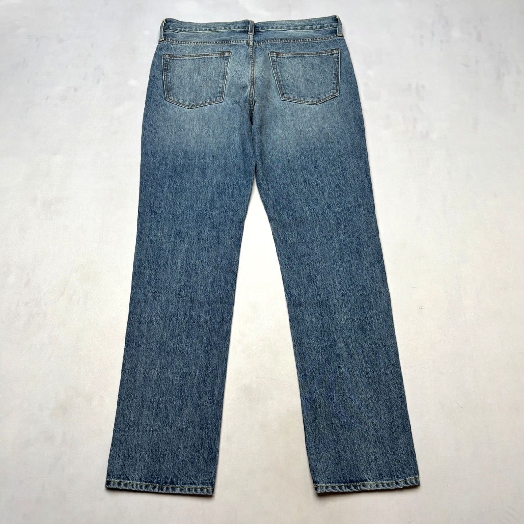 Sid Mashburn Sid Mashburn Jeans Straight Slim 33x30 Made in USA Mens Blue Size US 33 - 2 Thumbnail