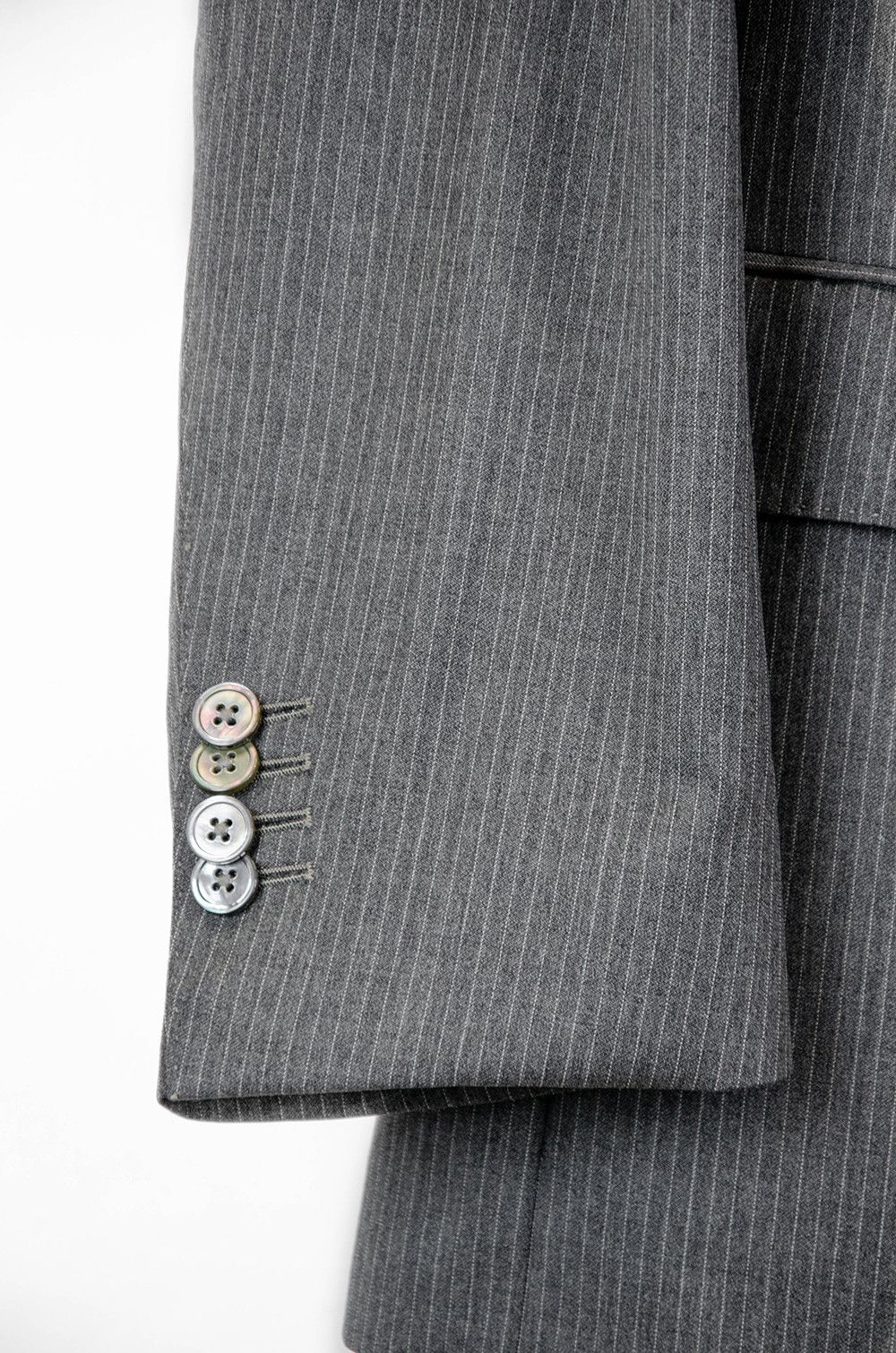Suitsupply Suitsupply ACORfato Wool Pinstripe Suit 44R EU54 Size 44R - 12 Thumbnail