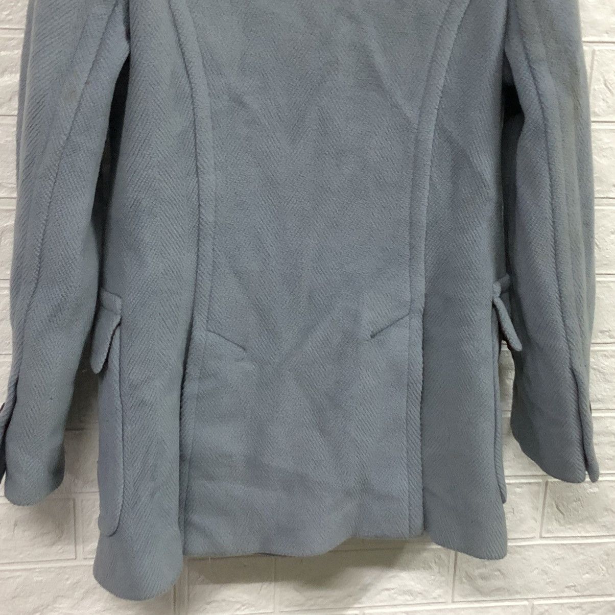 Prada Prada Wool dufflecoat Blue Size S / US 4 / IT 40 - 14 Thumbnail