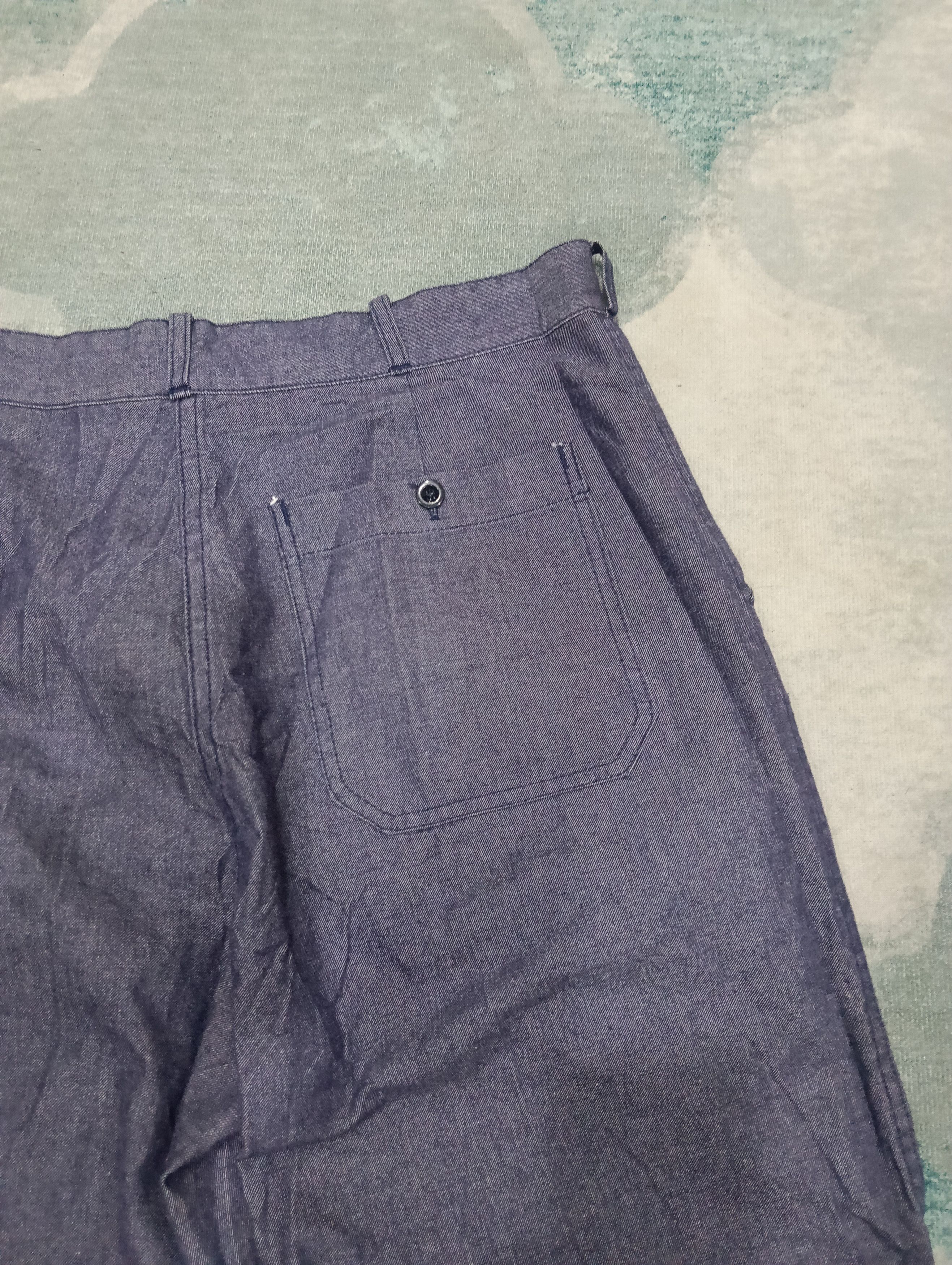 Vintage Vintage 80s France Navy Size US 35 - 4 Thumbnail