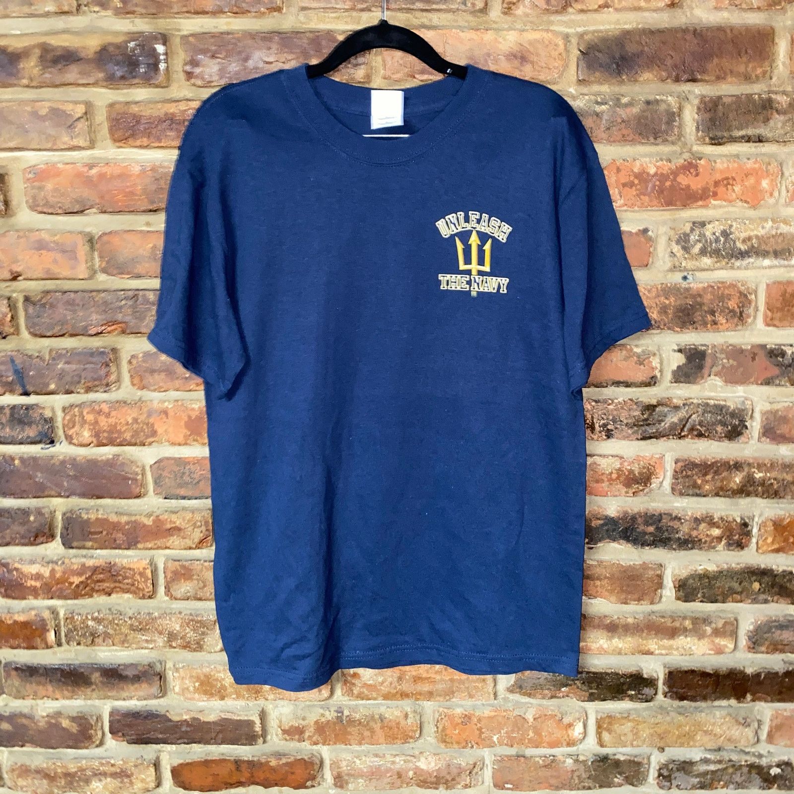 Gildan NWOT Gildan Unleash The Navy Short Sleeve T-Shirt Medium Size US M / EU 48-50 / 2 - 1 Thumbnail