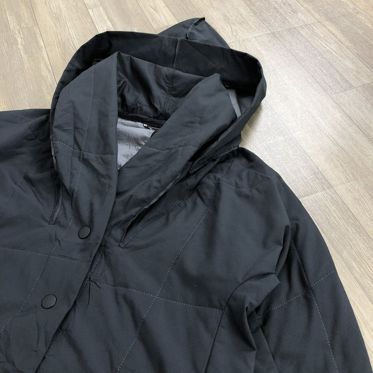 Issey Miyake Vintage Pleats Please Issey Miyake Quilted Polyester Jacket Size US L / EU 52-54 / 3 - 6 Thumbnail
