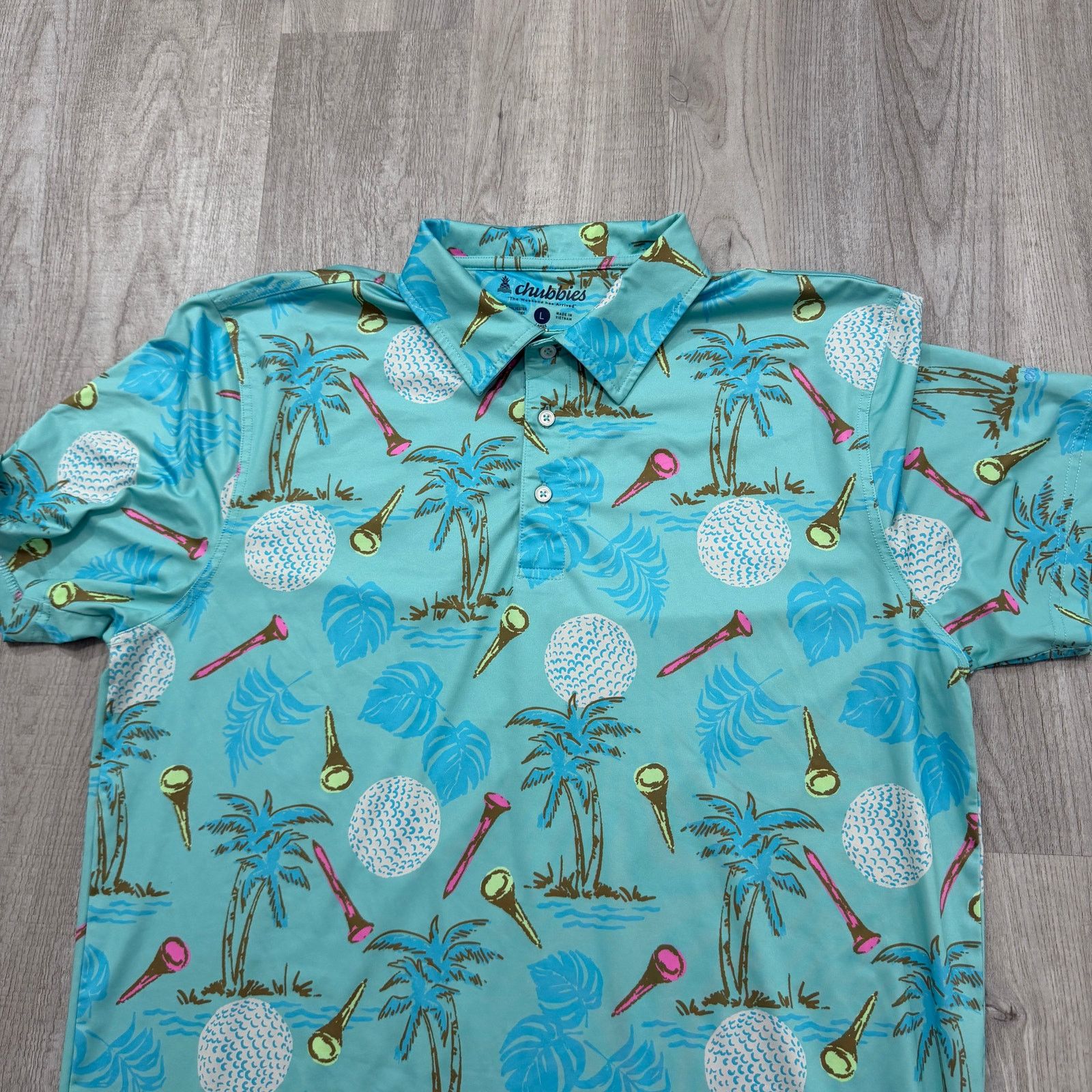 Chubbies Chubbies The Bogey Monster Performance Polo Shirt Large Size US L / EU 52-54 / 3 - 2 Thumbnail