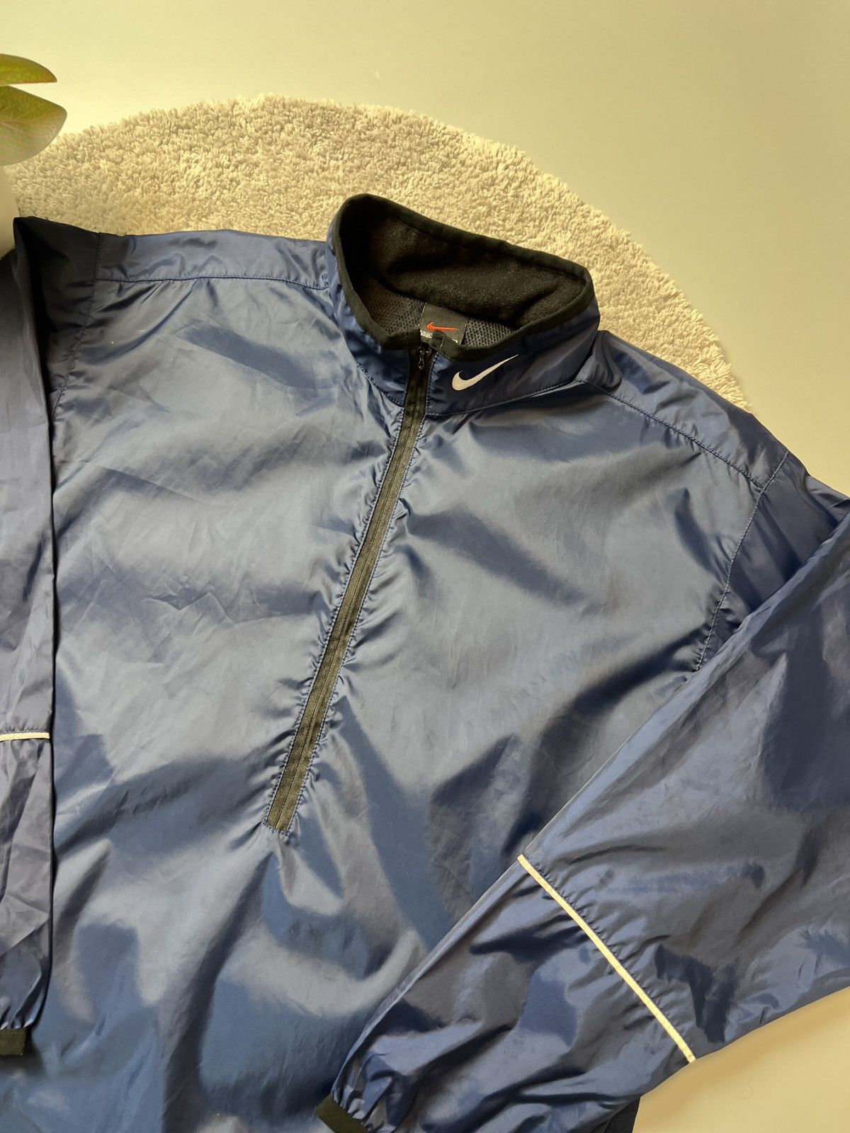 Nike × Vintage 90’s NIKE RETRO TRACK JACKET SWOOSH Y2K Size US S / EU 44-46 / 1 - 3 Thumbnail
