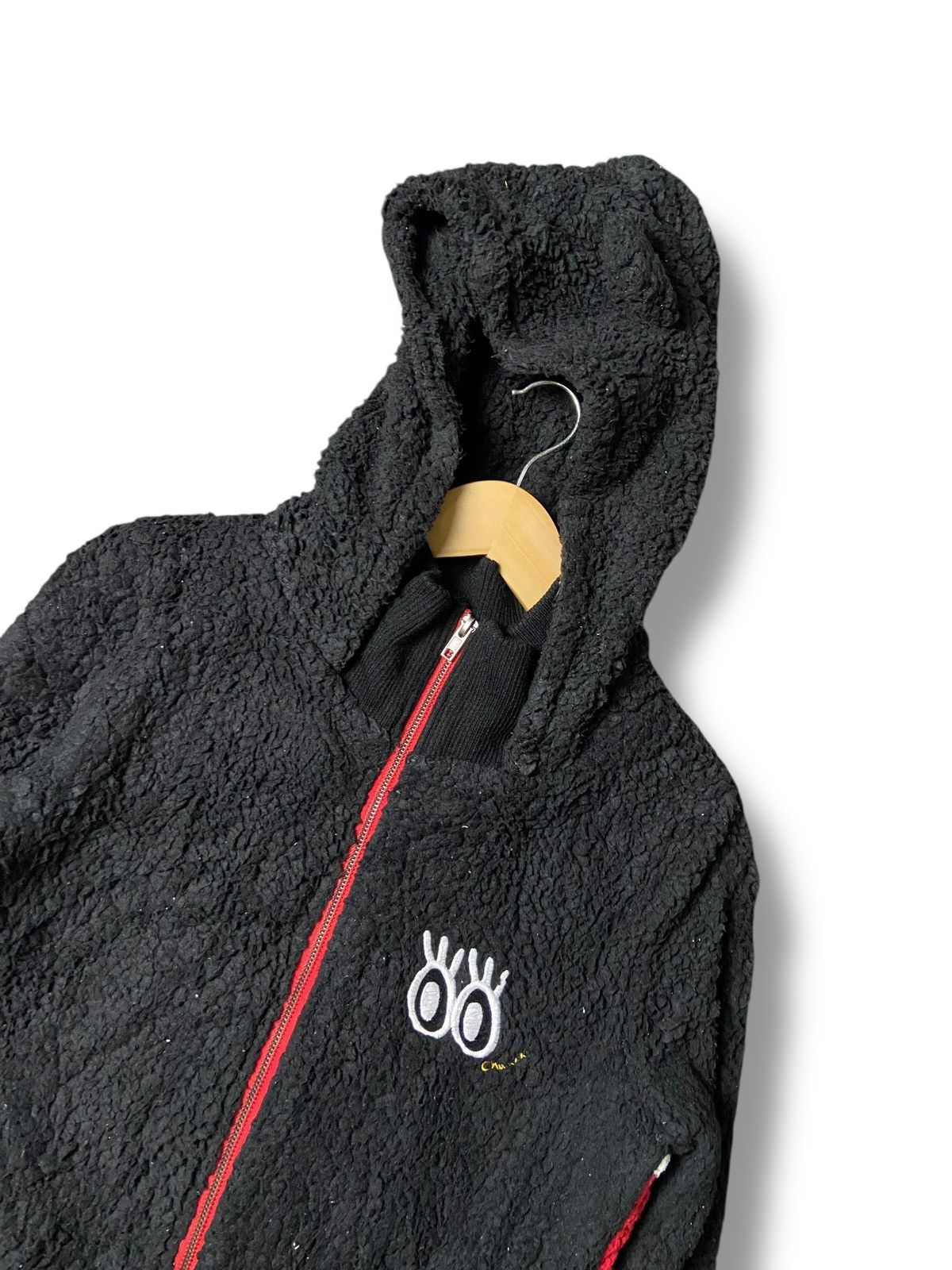 Japanese Brand Chu XXX Full Zip Fleece Hooded Jacket (170) Size US XXS / EU 40 - 4 Thumbnail