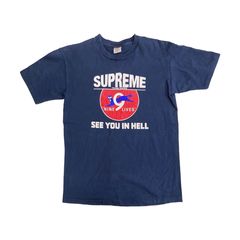 Supreme 9 cheap lives tee