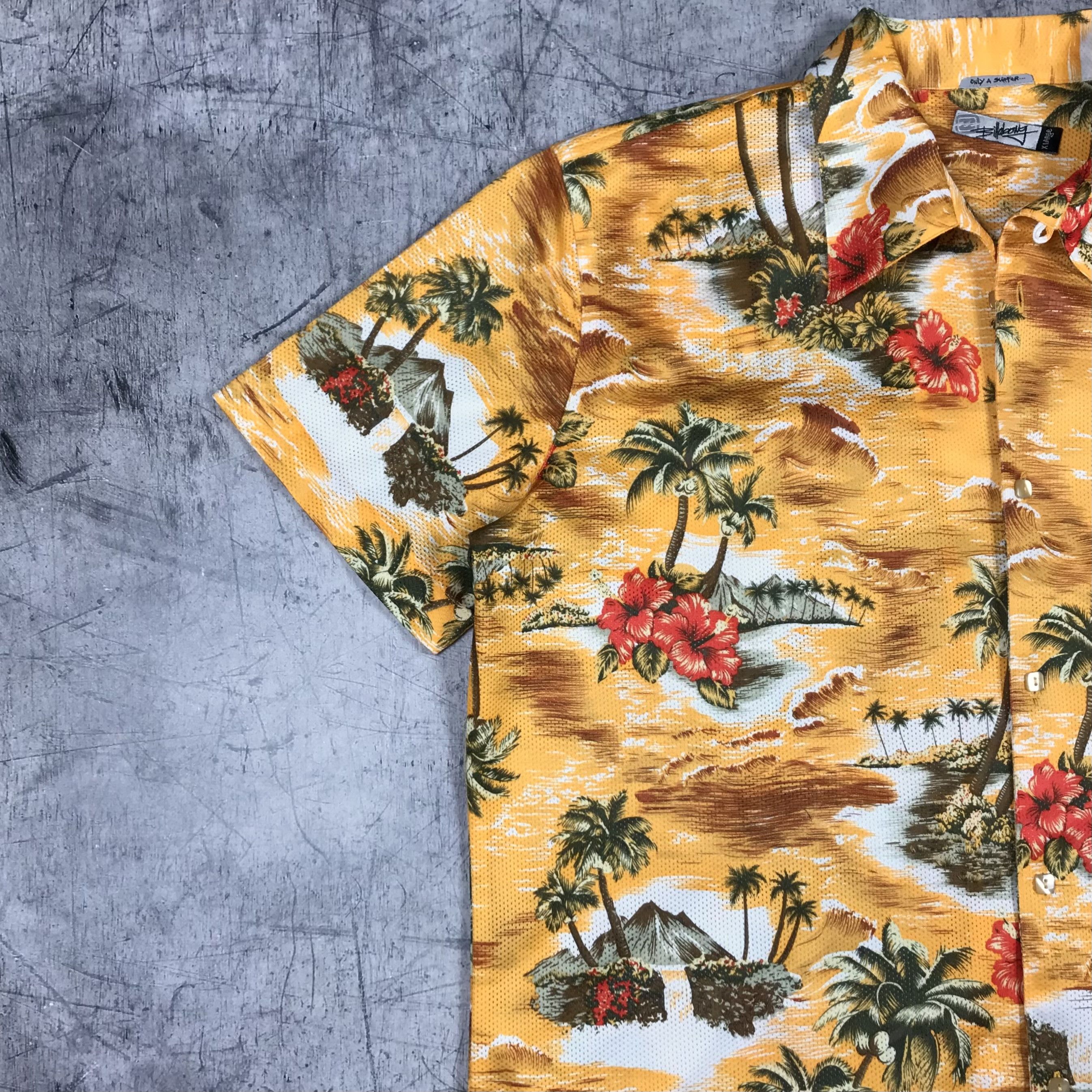 Billabong Y2K Billabong Hong Kong Hawaii SS Shirt Size US XL / EU 56 / 4 - 10 Thumbnail