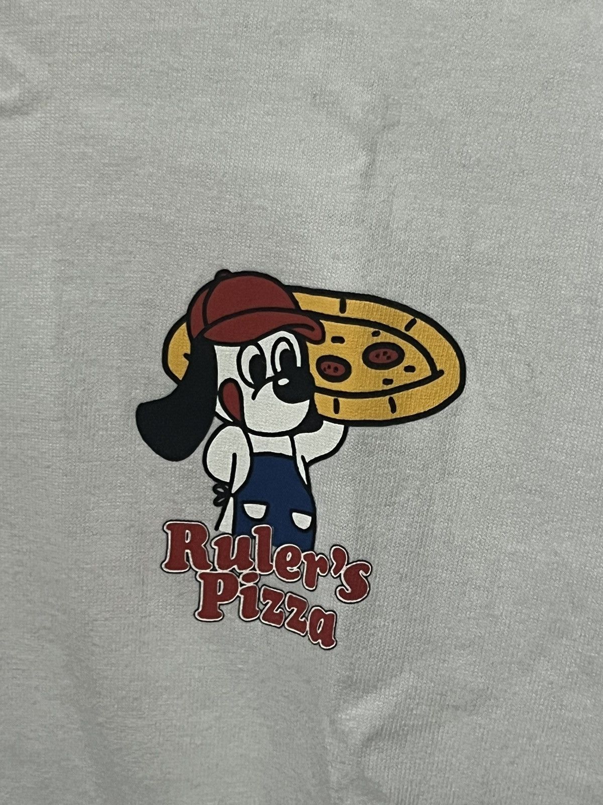 Japanese Brand × Vintage Promo tee Rulers pizza T-shirt Size US M / EU 48-50 / 2 - 2 Thumbnail