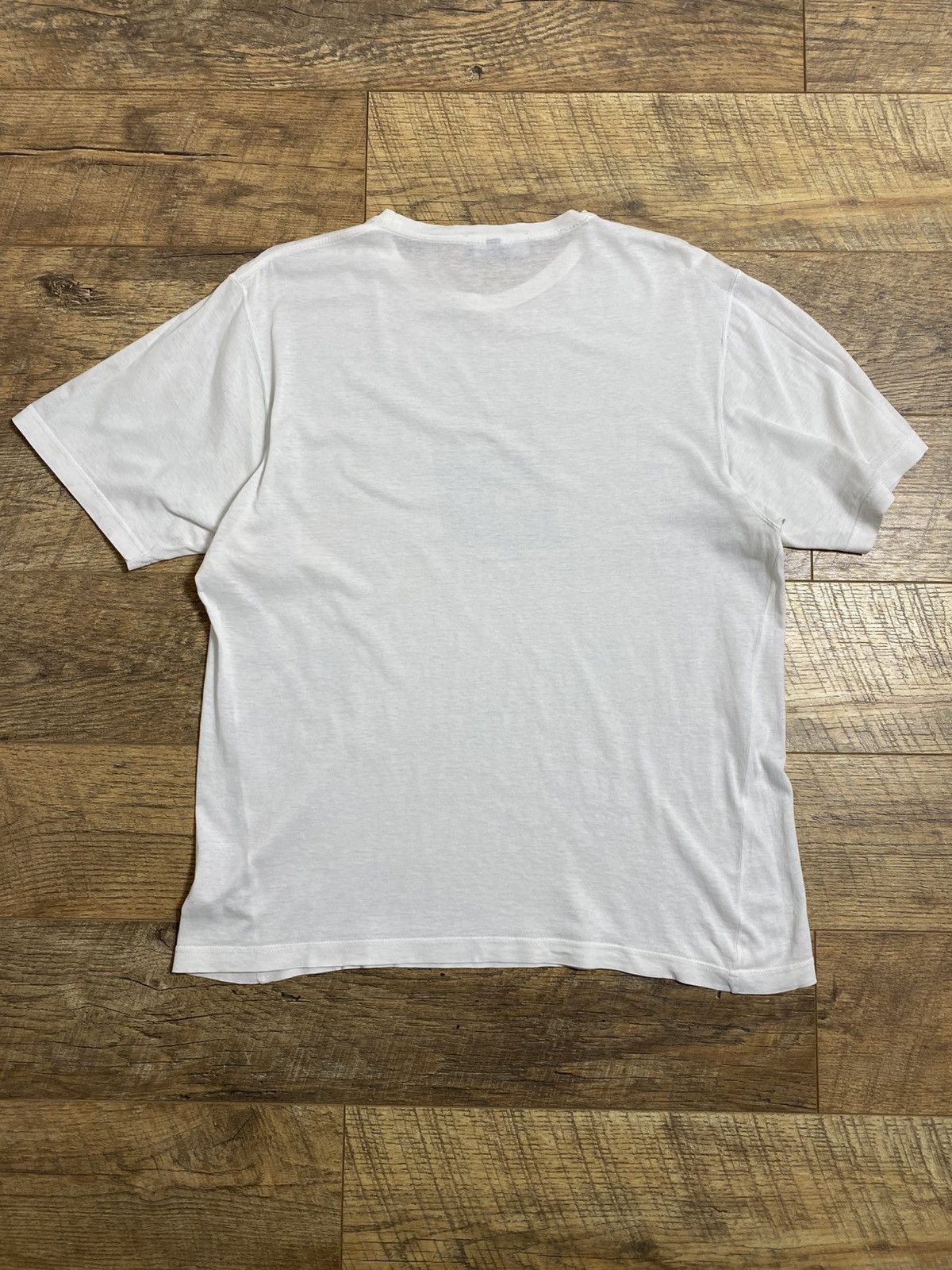 Yves Saint Laurent Vintage YSL Pour Homme ETE 2000 Graphic T-Shirt White Size US L / EU 52-54 / 3 - 5 Thumbnail