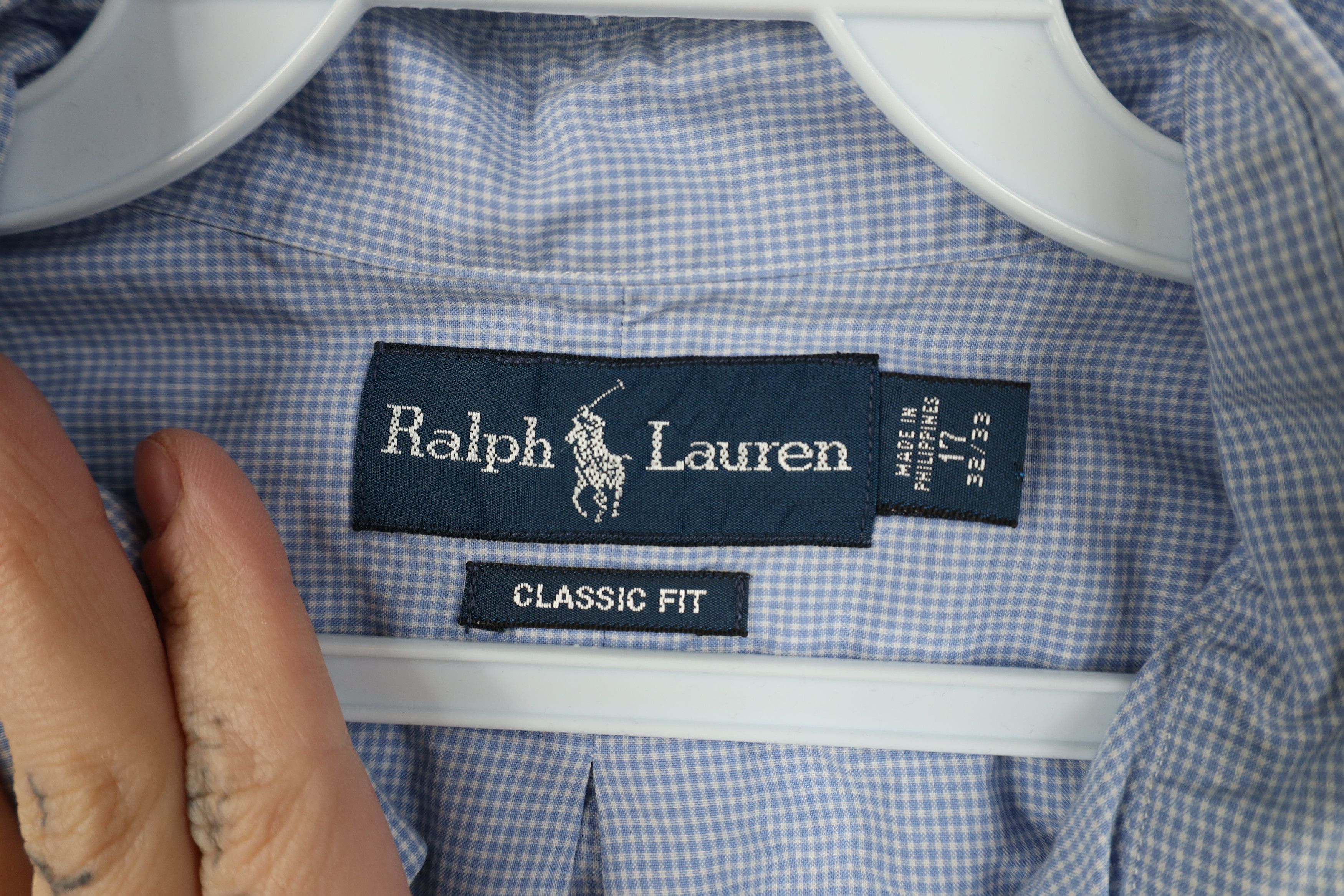 Ralph Lauren Vintage 90s Ralph Lauren Fit Collared Button Down Shirt Size US M / EU 48-50 / 2 - 6 Thumbnail