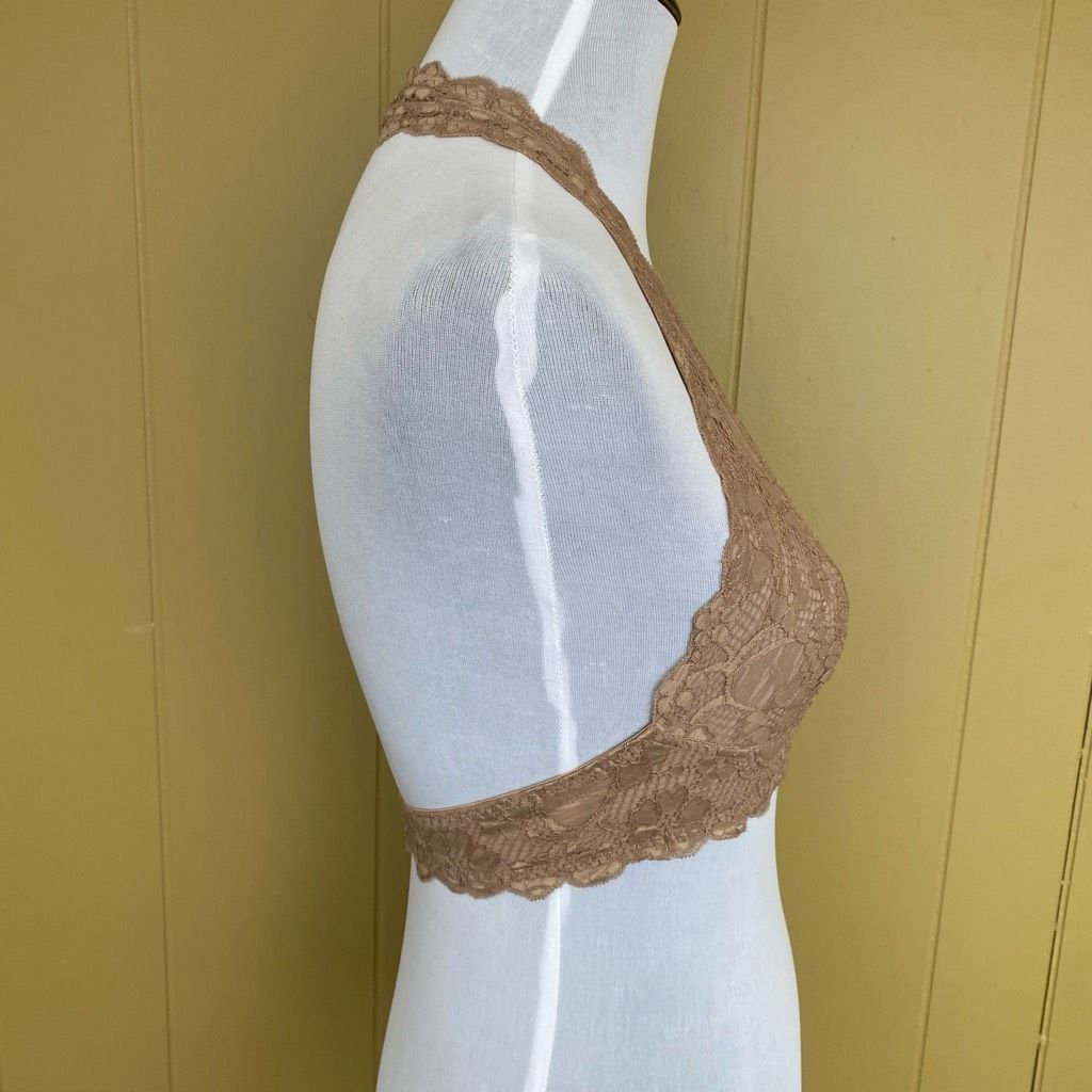 Free People Free People Intimately women 34A lace halter top Bra w/2 hoo Size ONE SIZE - 3 Thumbnail