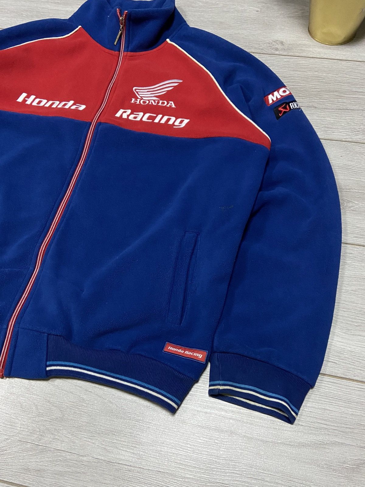 Honda Honda racing vintage fleece zip Size US XL / EU 56 / 4 - 5 Thumbnail