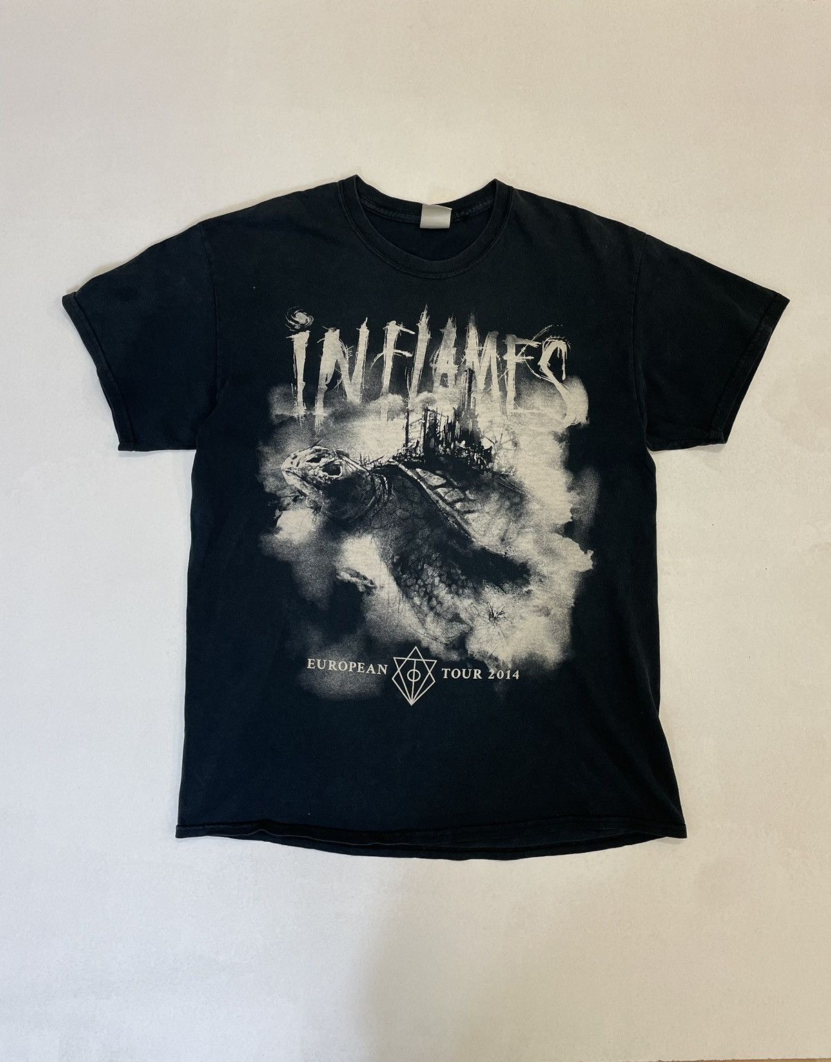 Band Tees × Vintage In Flames 2014 European Tour T-Shirt - L Size US L / EU 52-54 / 3 - 1 Thumbnail