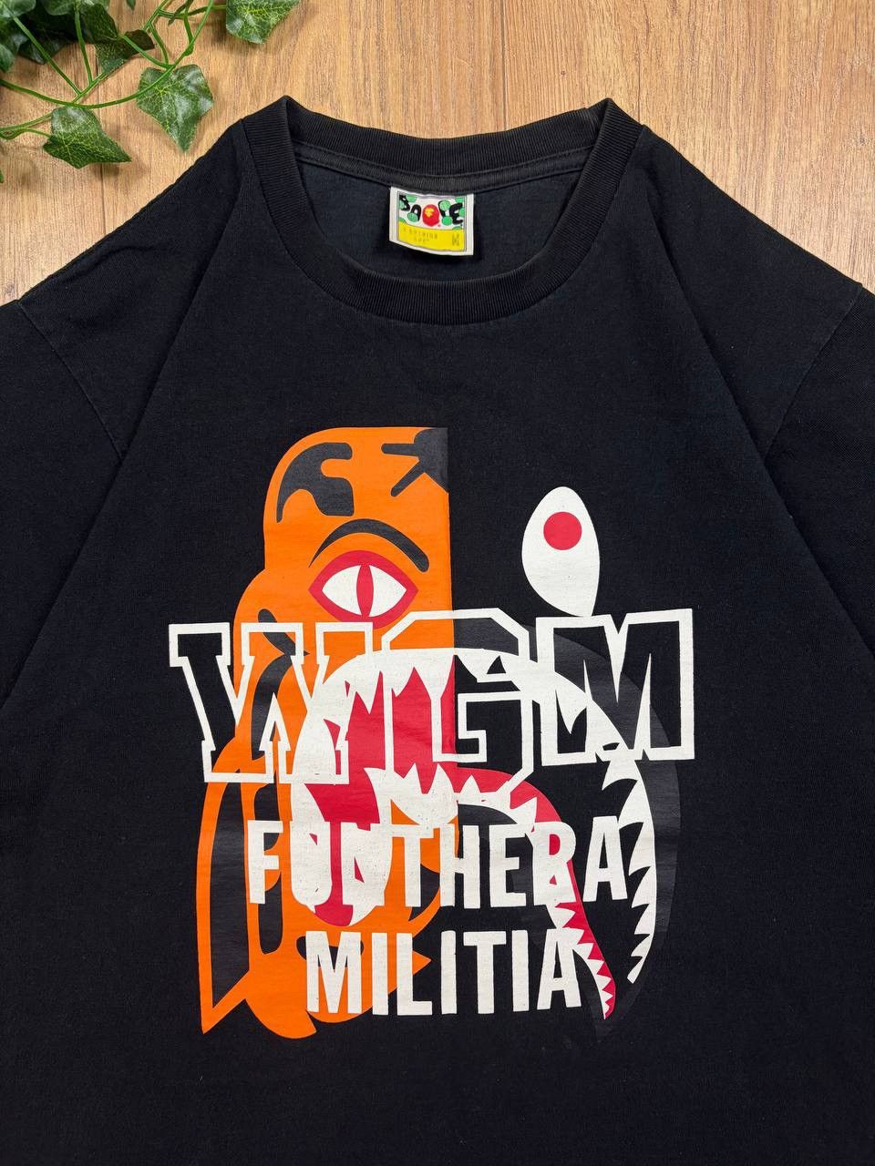 Bape BAPE WGM FUNTHERA MILITIA TEE Size US M / EU 48-50 / 2 - 2 Thumbnail