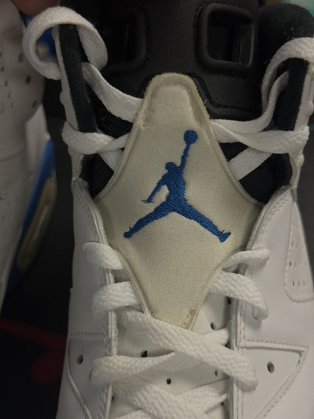 Jordan Brand × Nike Nike Air Jordan 6 Retro Sport Blue 2014 Men's Size 12 Size US 12 / EU 45 - 10 Thumbnail