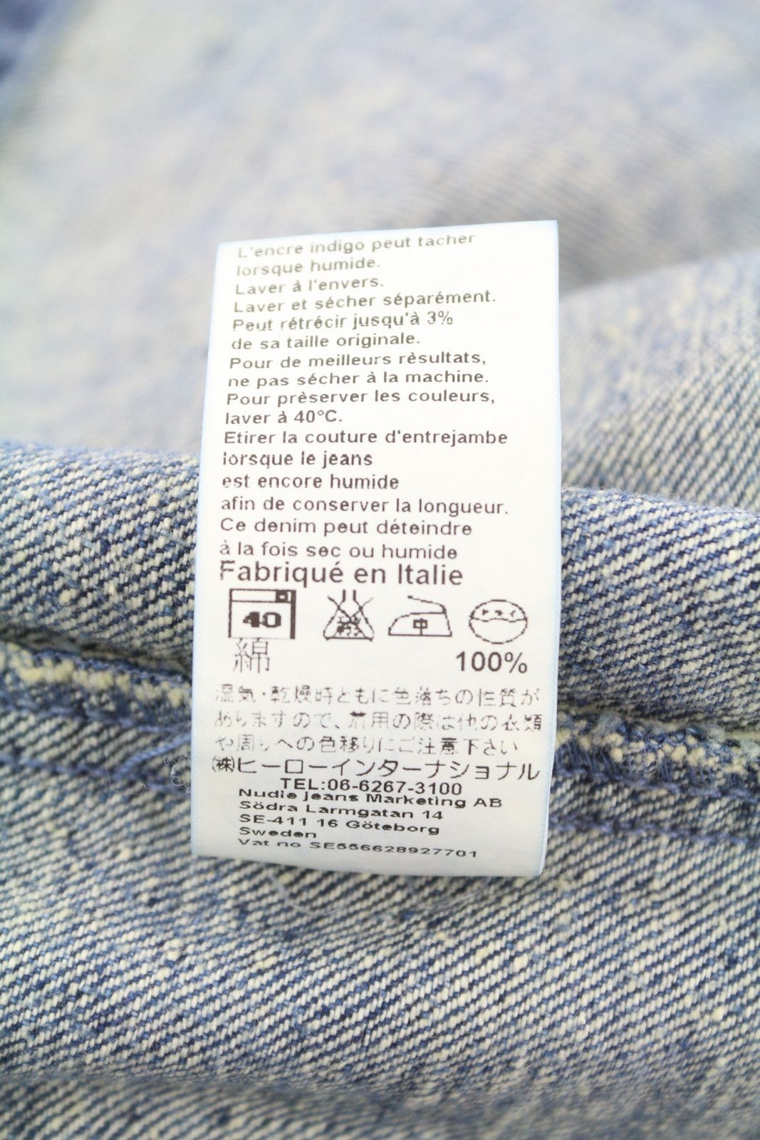 Nudie Jeans TRYGGVE S Cosmic Blue Faded Denim Patch Jacket 86108 Size US S / EU 44-46 / 1 - 8 Thumbnail