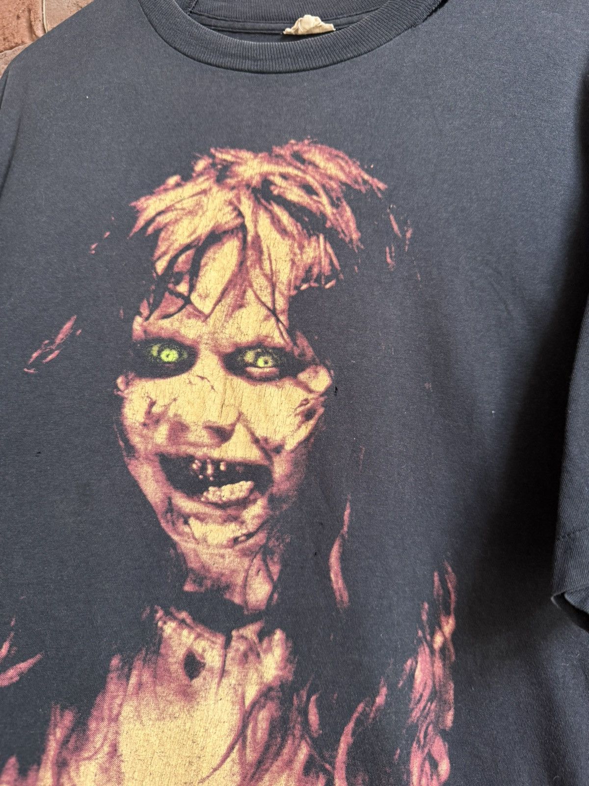 Band Tees 90s Vintage The Exorcist Horror Movie Film Band Tee Shirt Xl Size US XL / EU 56 / 4 - 8 Thumbnail