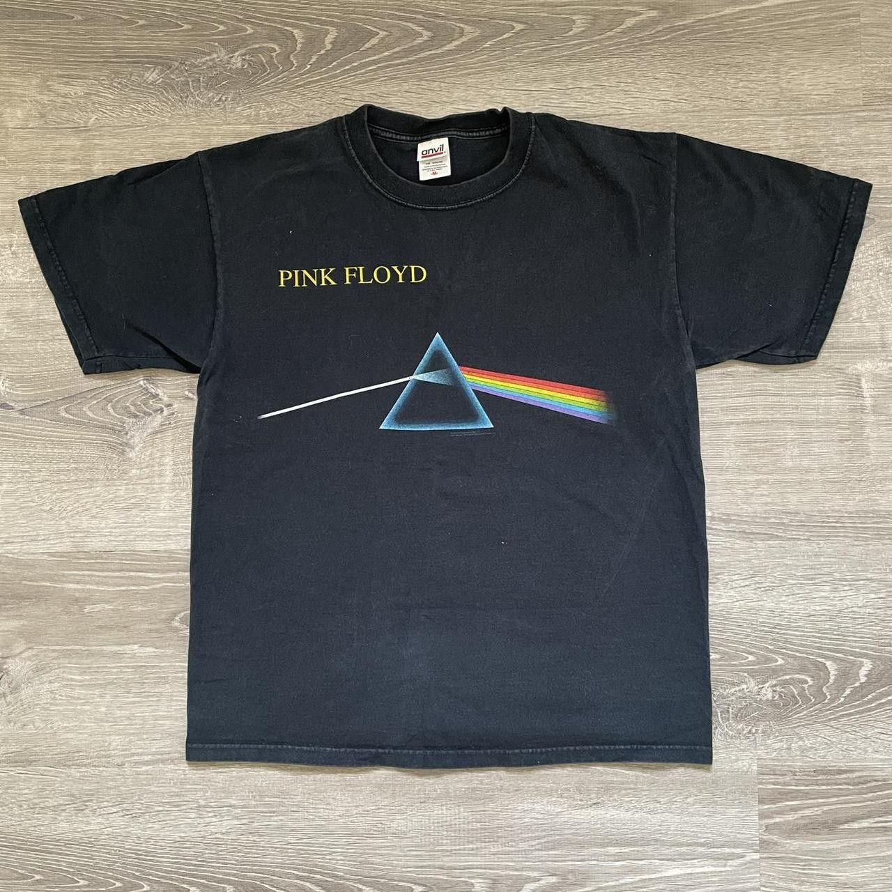Band Tees × Vintage Vintage Y2K Pink Floyd Dark Side of the Moon Graphic Tee Size US M / EU 48-50 / 2 - 1 Thumbnail