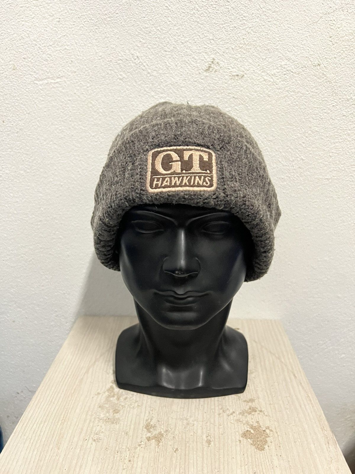 Vintage Vintage GT Hawkins Big logo Beanie Hat Size ONE SIZE - 2 Thumbnail