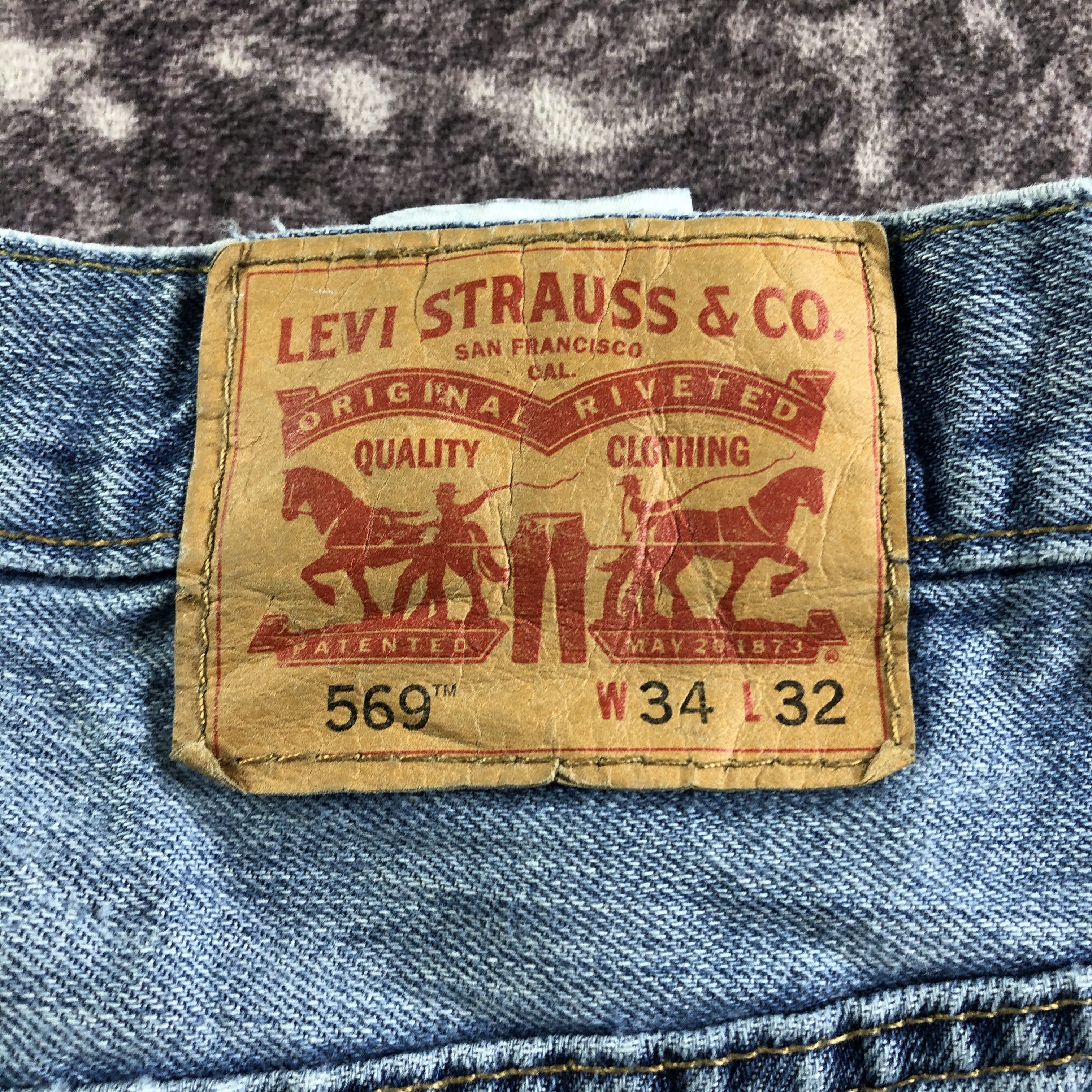 Levi's × Vintage Vintage Levis 569 Jeans-JM3435 Size US 37 - 6 Thumbnail