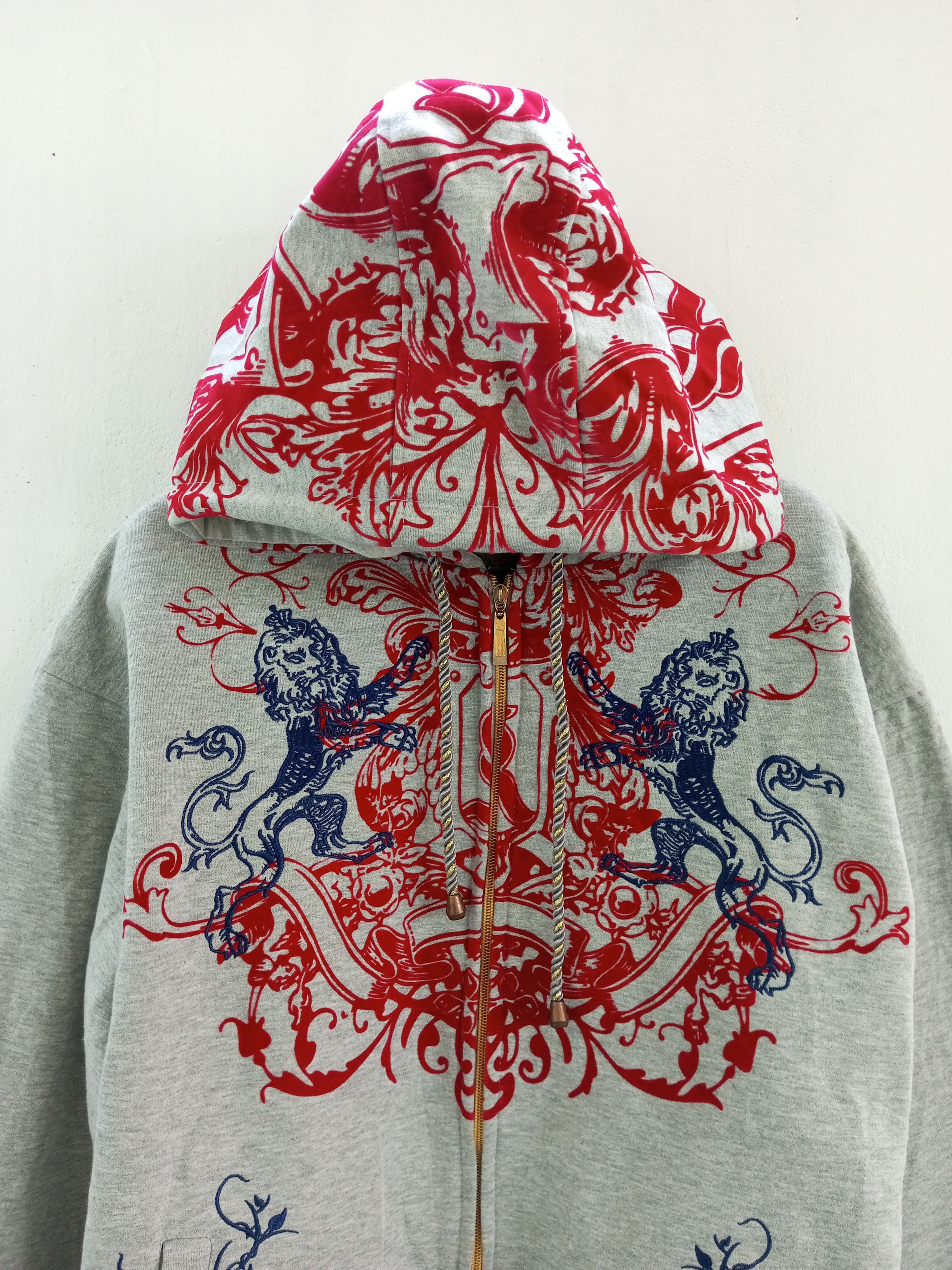Japanese Brand 🔥CRAZY🔥 Y2K KANJI JEANS JPN TRADISIONAL ART EMBROIDERY Size US XL / EU 56 / 4 - 21 Thumbnail
