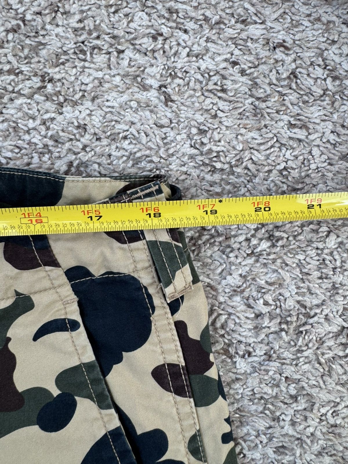 Bape Bape Camo cargo cropped pants XL Size US 36 / EU 52 - 7 Thumbnail