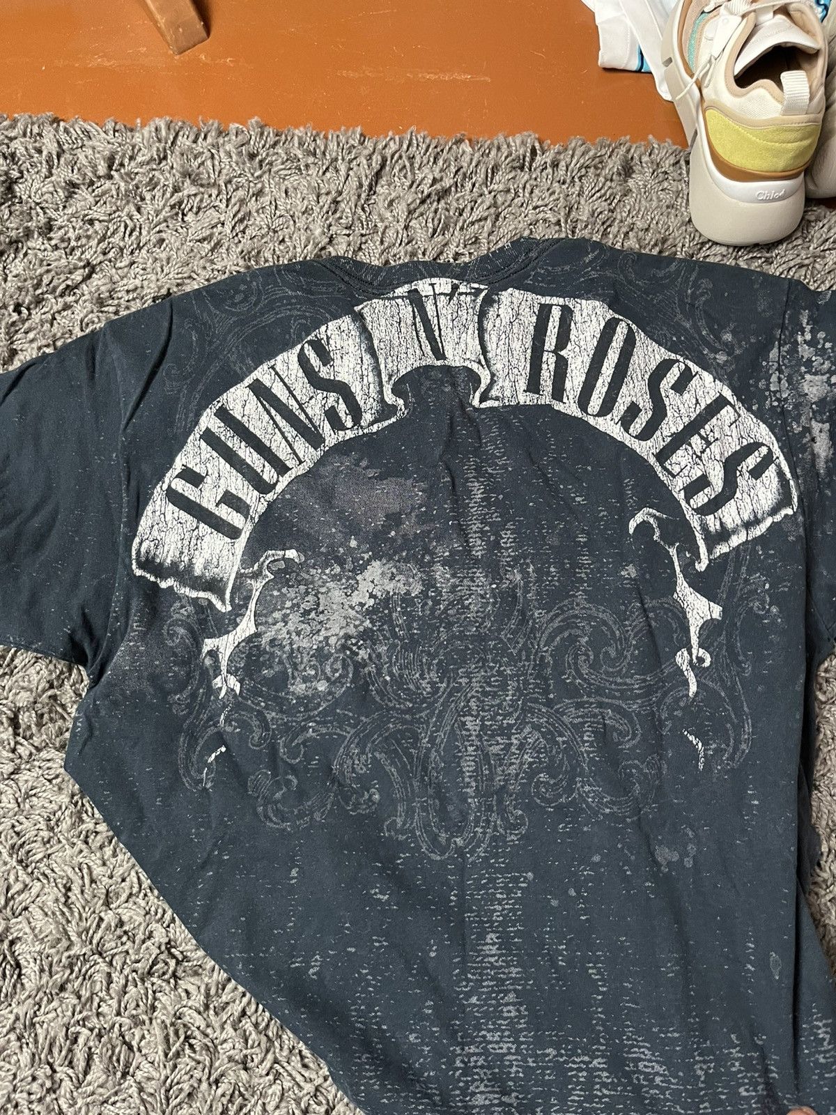 Guns N' Roses Guns N' Roses AOP Distressed Rock Band Tee / Rare Design Size US L / EU 52-54 / 3 - 4 Thumbnail