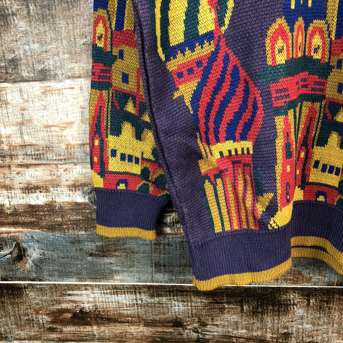 Japanese Brand This Is Power Purple art vintage sweatshirt Knitwear #A1248 Size US M / EU 48-50 / 2 - 7 Thumbnail