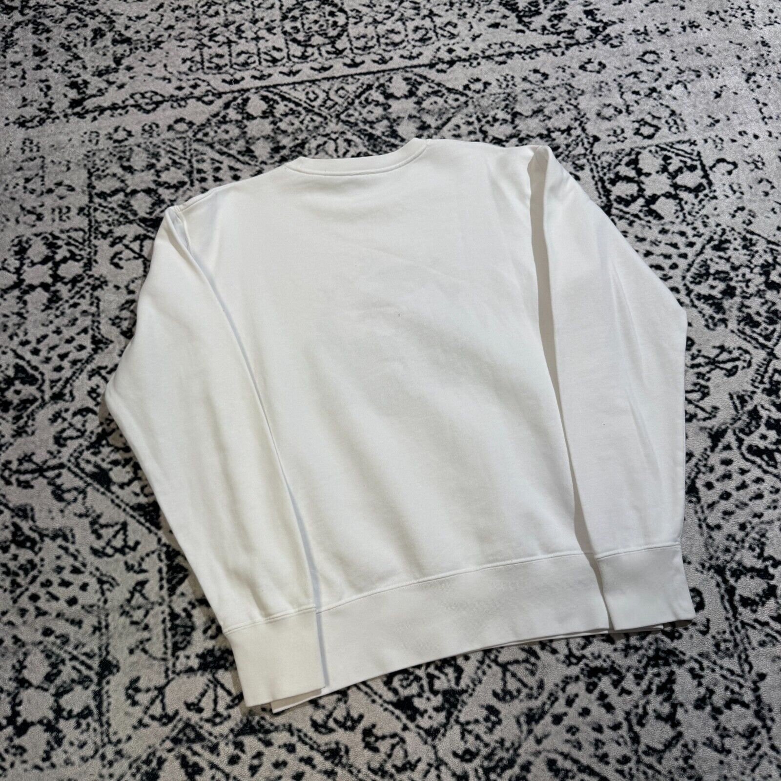 Vintage Vintage Wood White Cotton Crewneck Size S 90s Art Archive Size US S / EU 44-46 / 1 - 15 Thumbnail