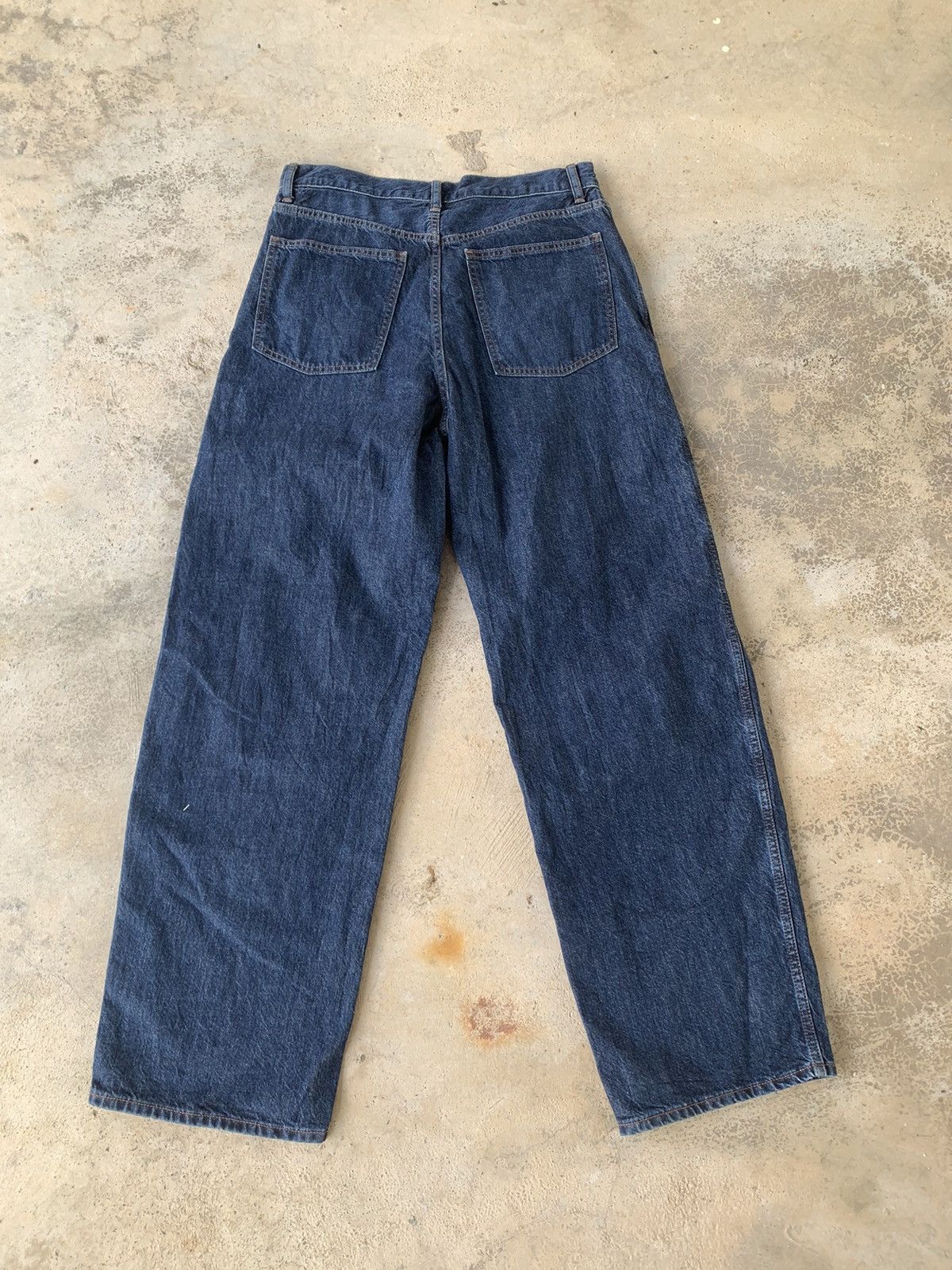 Christophe Lemaire Uniqlo Lemaire Baggy Jeans Pants Size US 33 - 2 Thumbnail