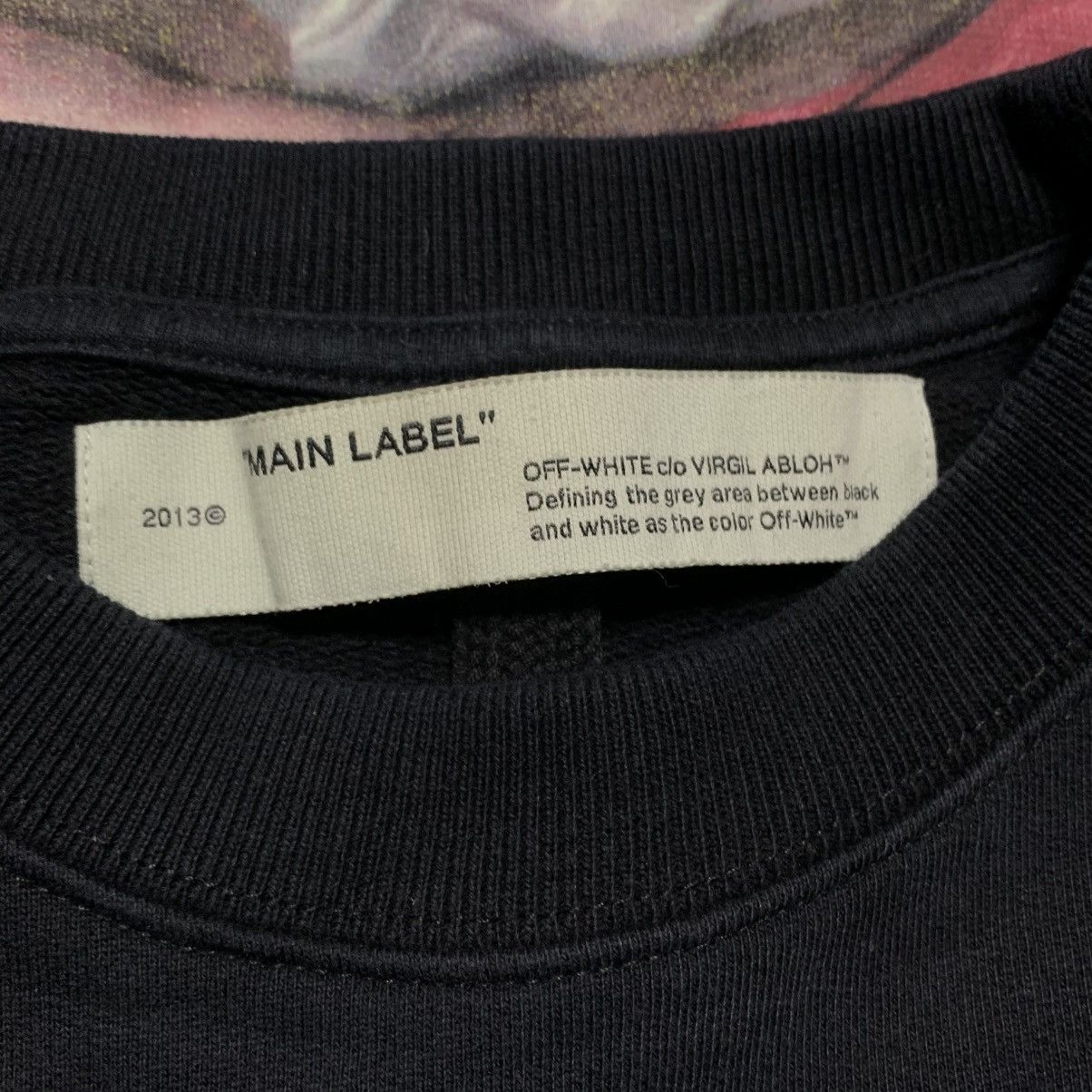 Off-White Off White Medium Mariana De Silva Black Sweatshirt Virgil Size US M / EU 48-50 / 2 - 7 Thumbnail